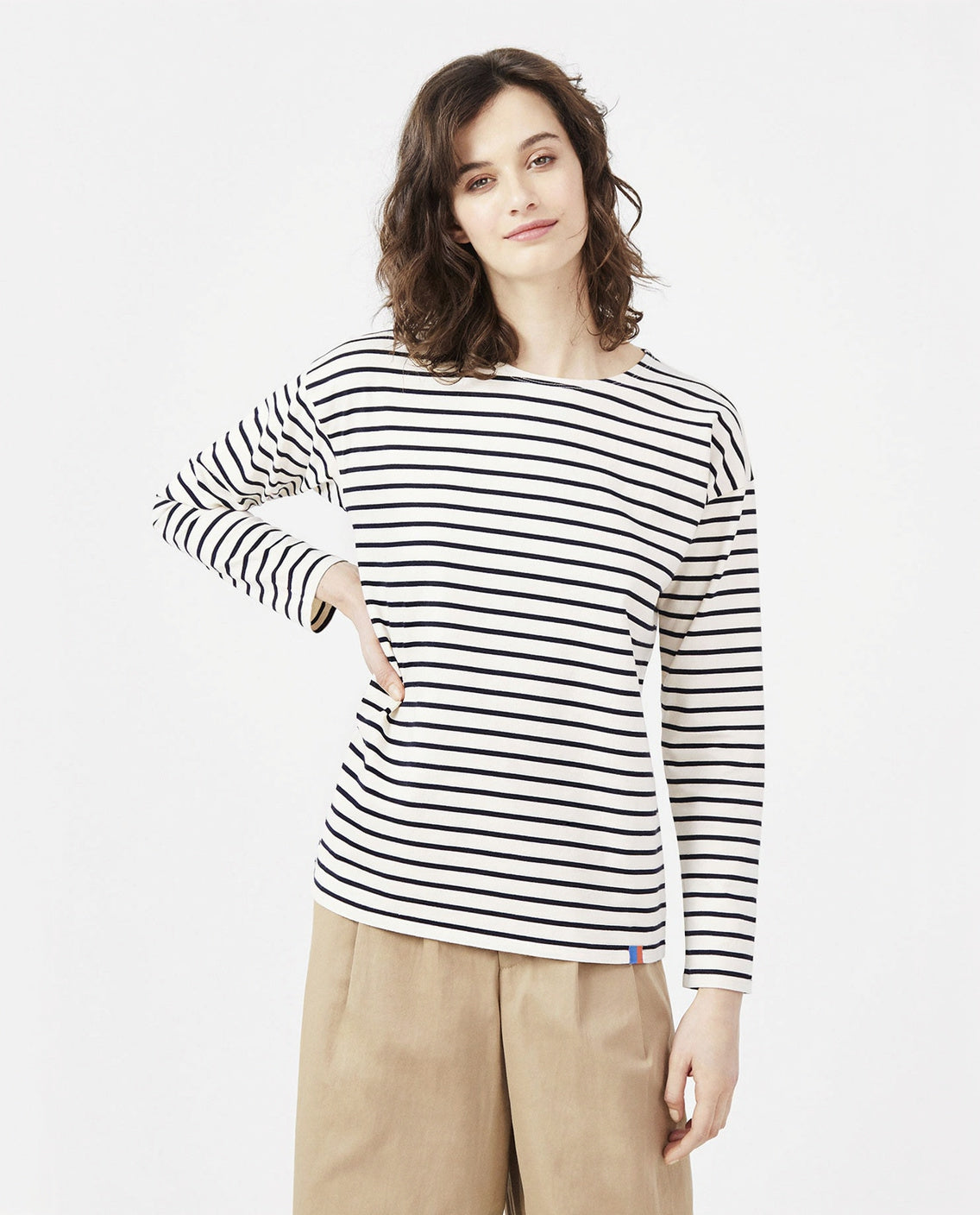 The Boyfriend - Cream/Navy