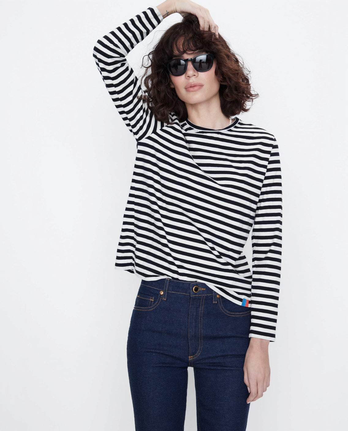 The Modern Long - Black/Cream