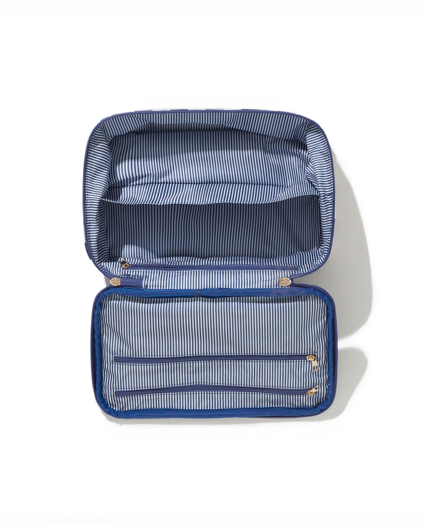 The Cosmetic Set - Royal Blue/Canvas