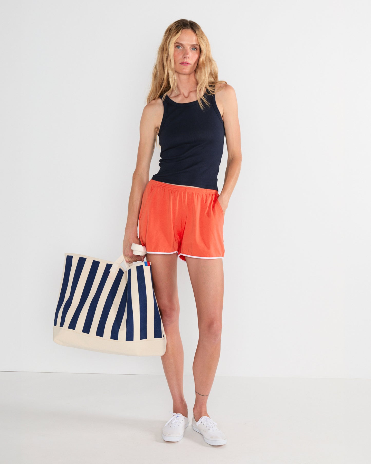 The Ribbed Lenny - Navy