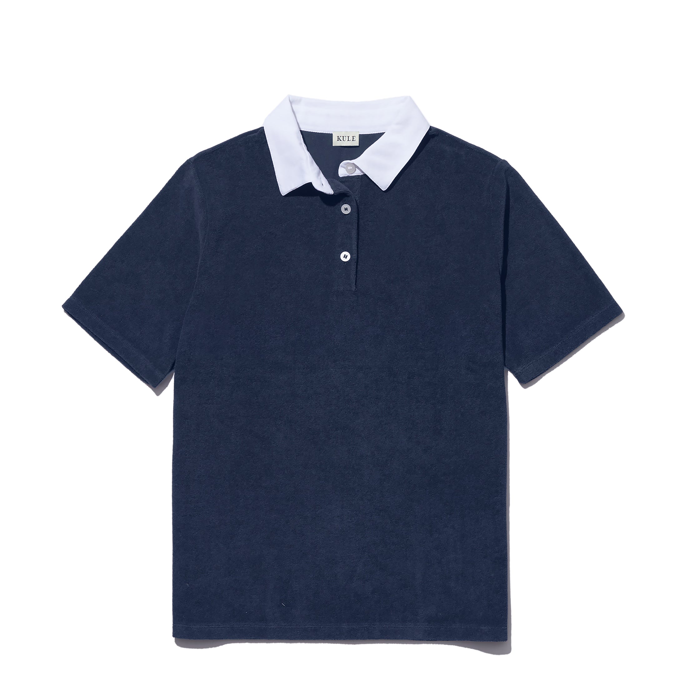 The Women's Terry Polo - Navy – KULE