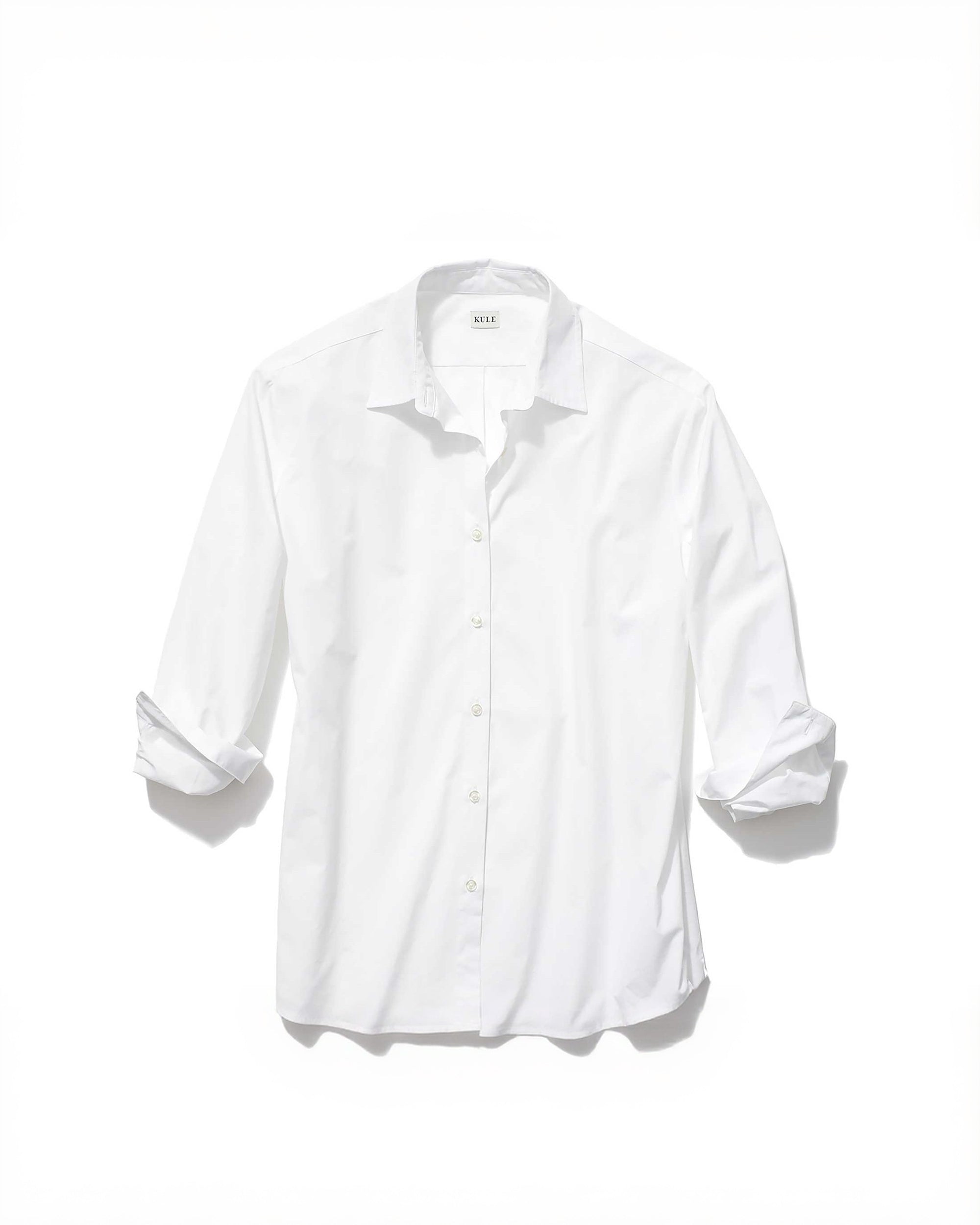 The Hutton Oversized Shirt - White The Hutton Oversized Shirt - White