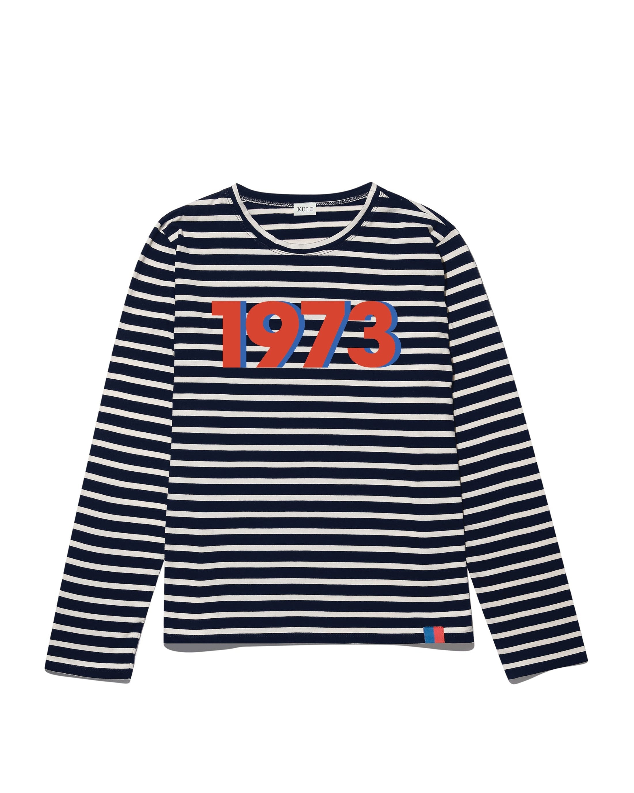 Modern Long 1973 Navy Cream