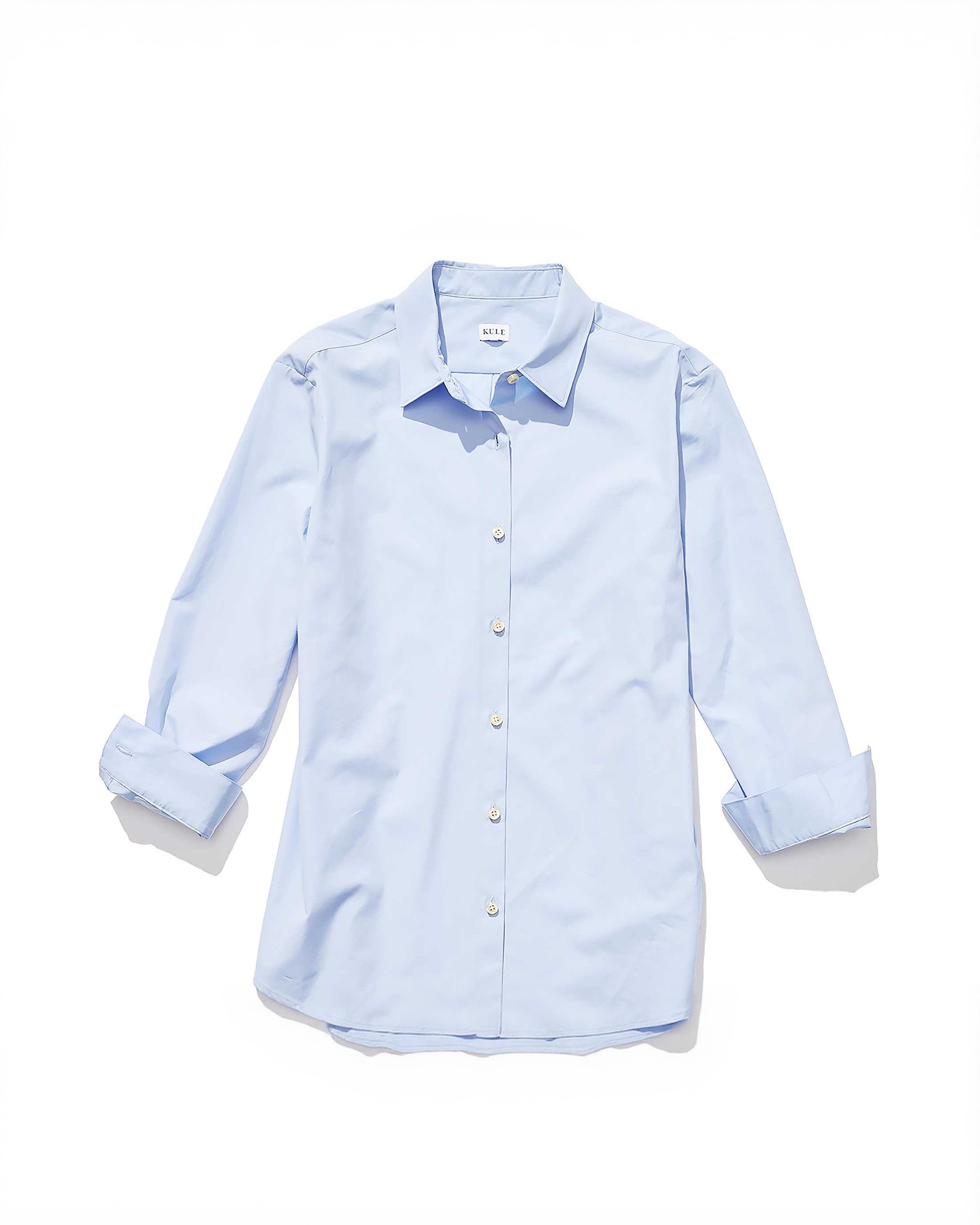 The Hutton Oversized Shirt - Banker Blue
