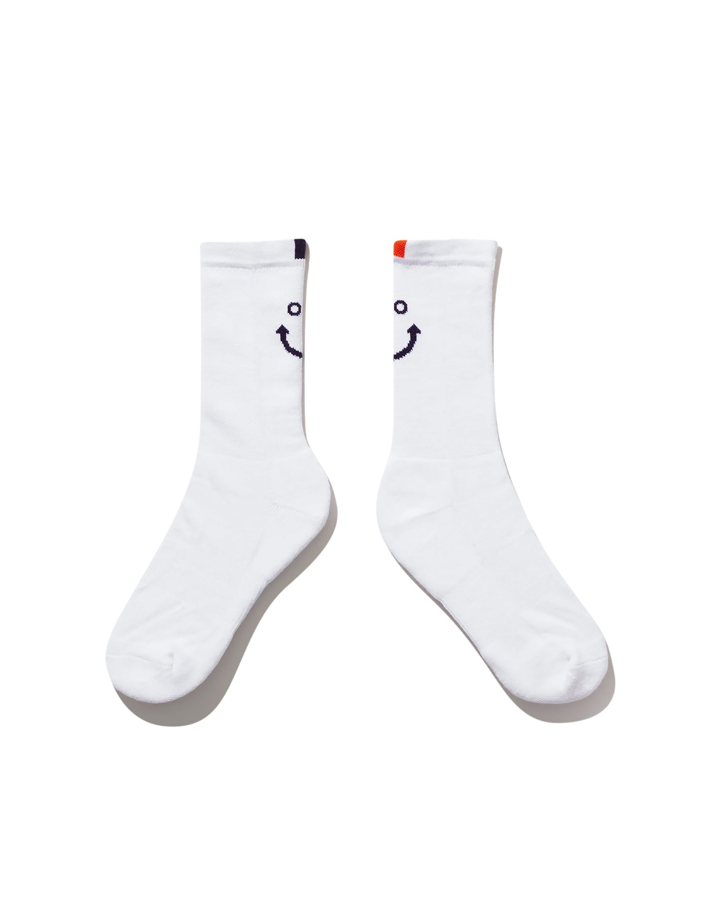 The Women's Line Smile Sock - White