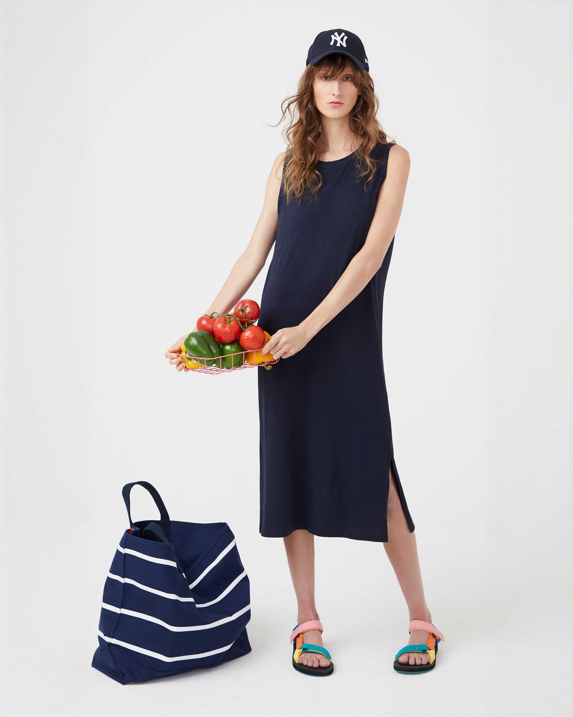 navy tank dress KULE - The Tank Dress - Navy