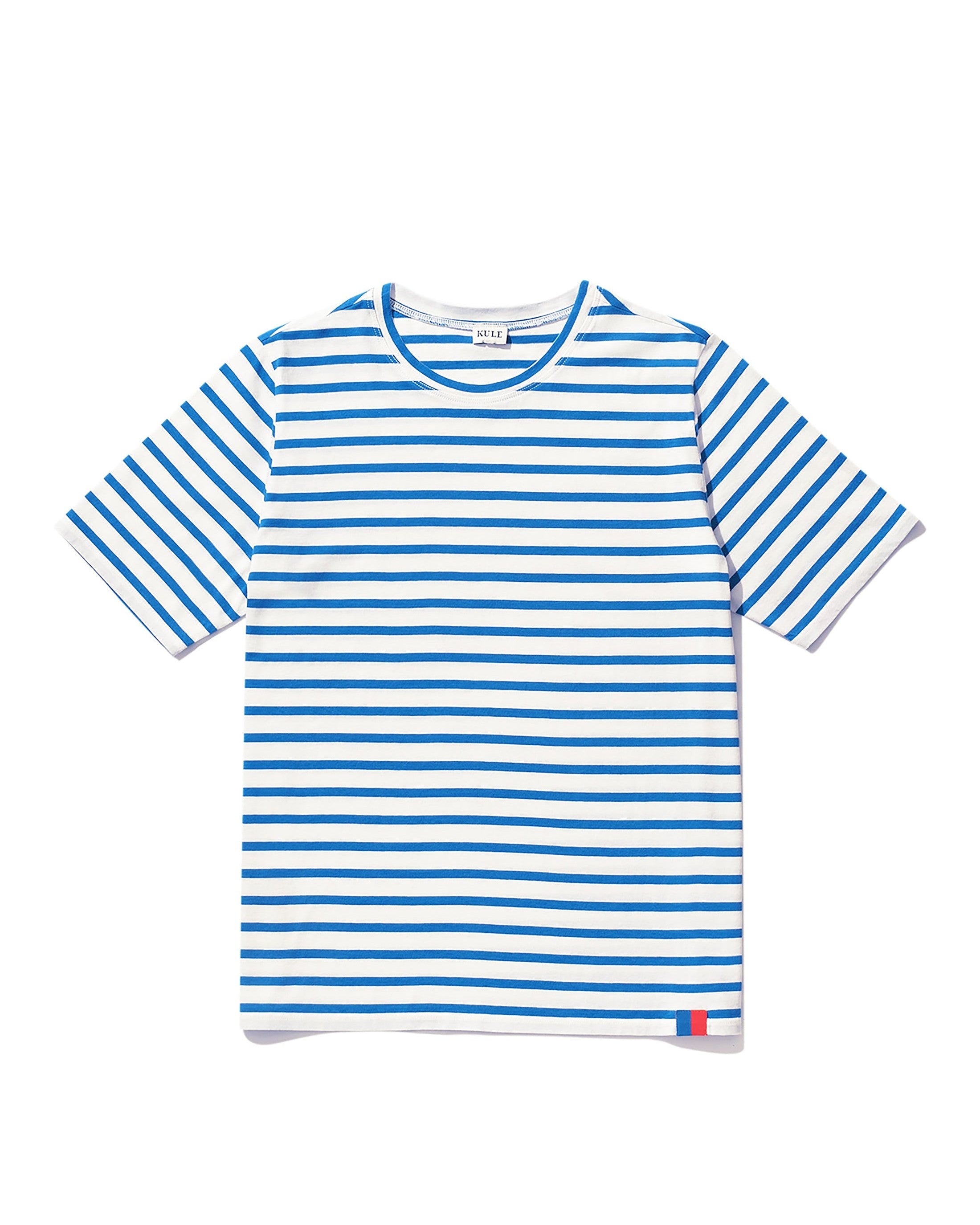 Striped Modern White Royal