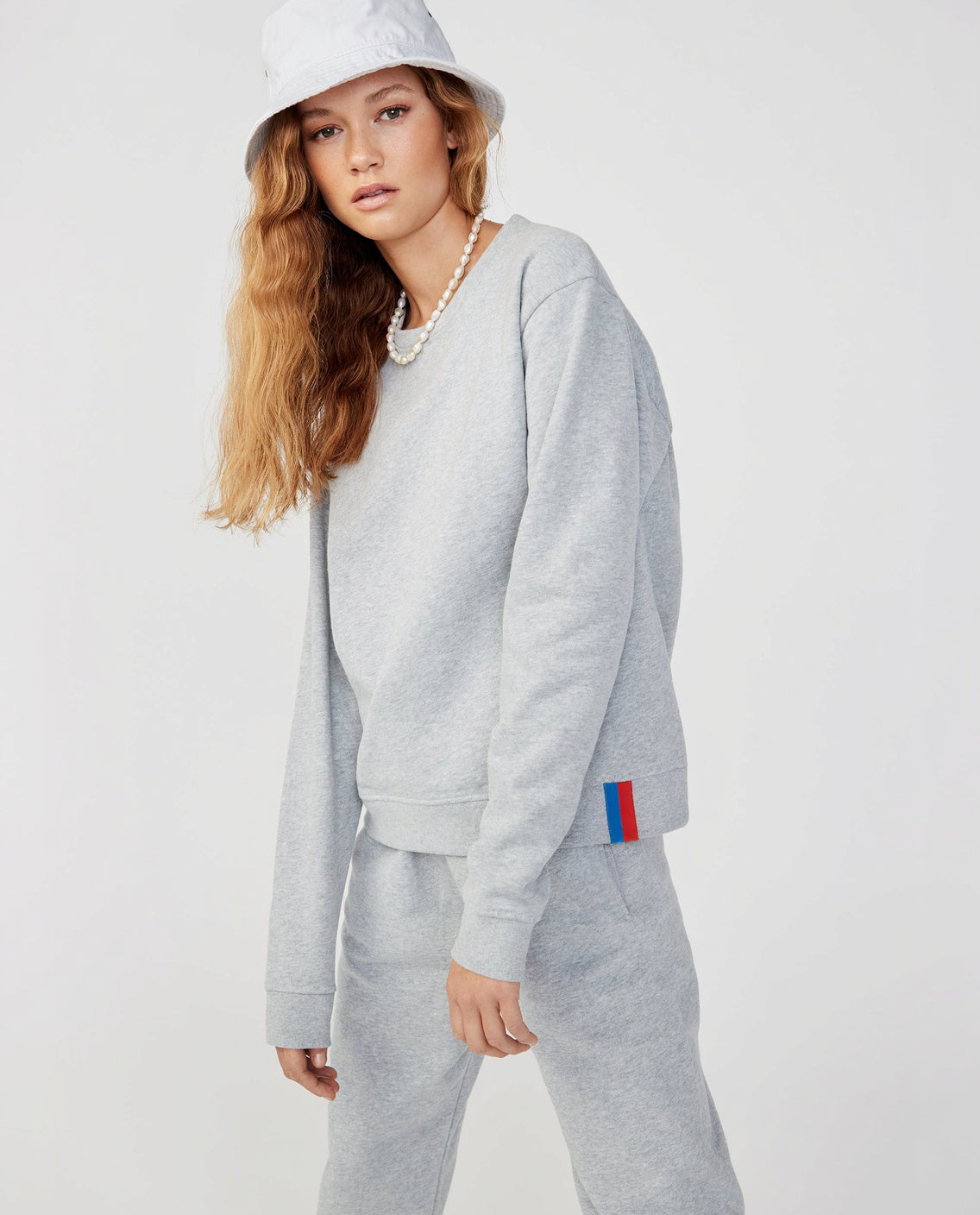 The Women's Organic Sweatpants - Heather Grey