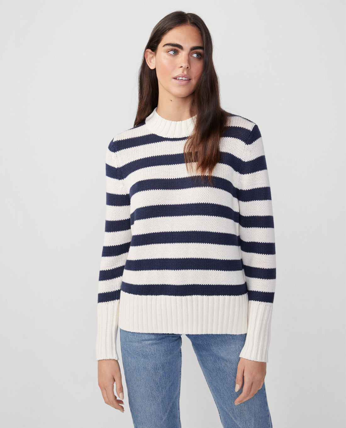 The Tatum Sweater in Cream main image 1