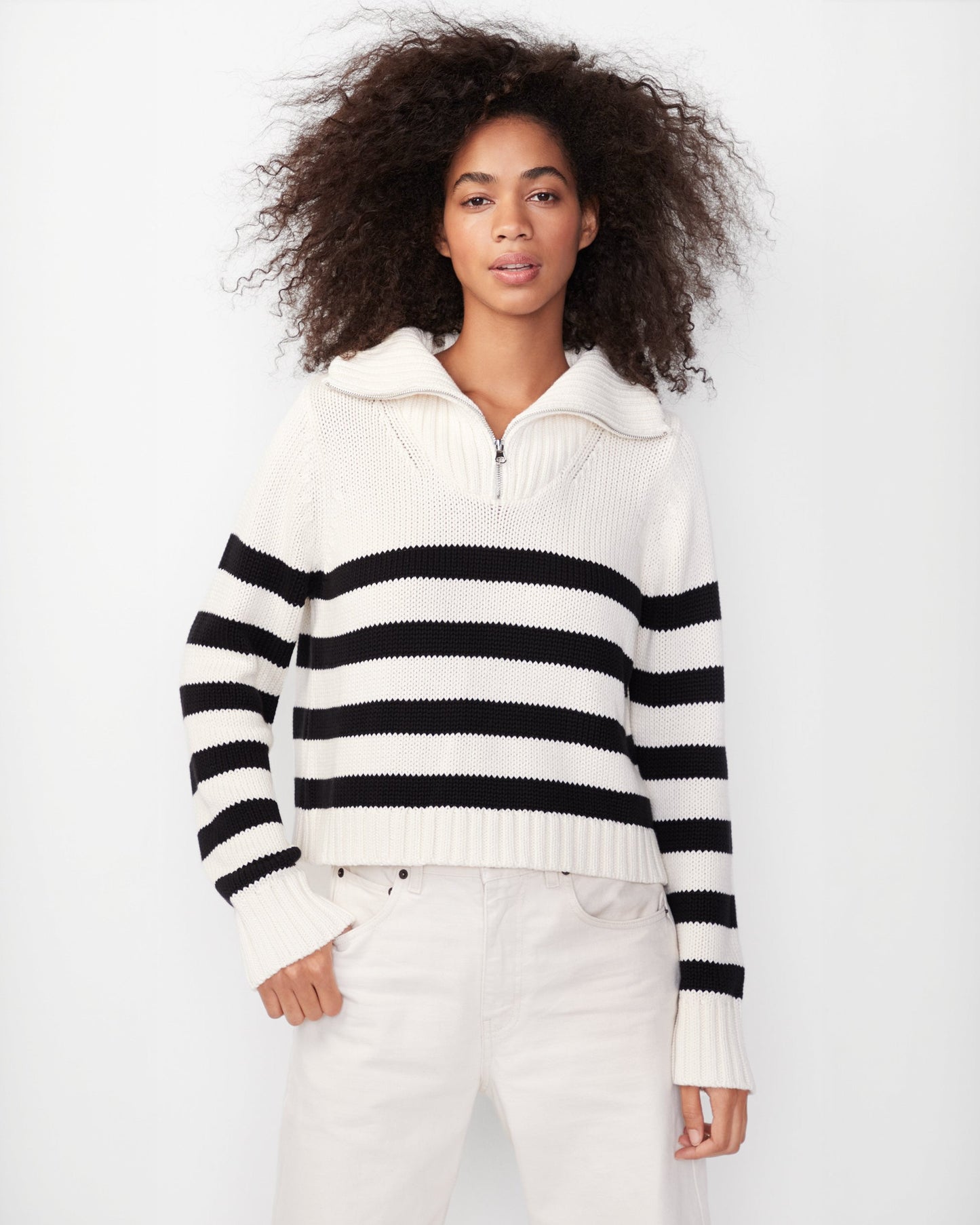 The Matey - Cream/Black