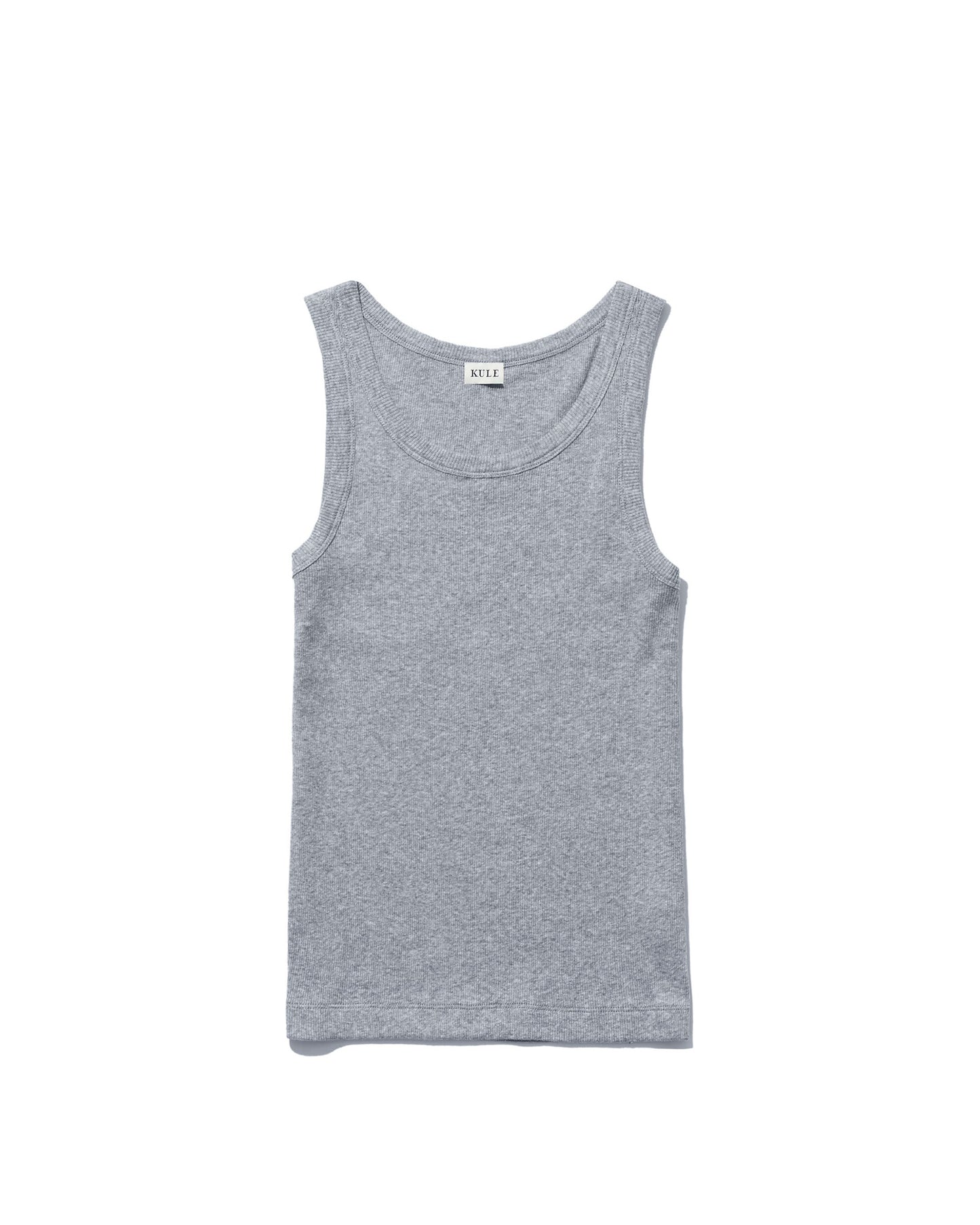 The Ribbed Lenny - Heather Grey