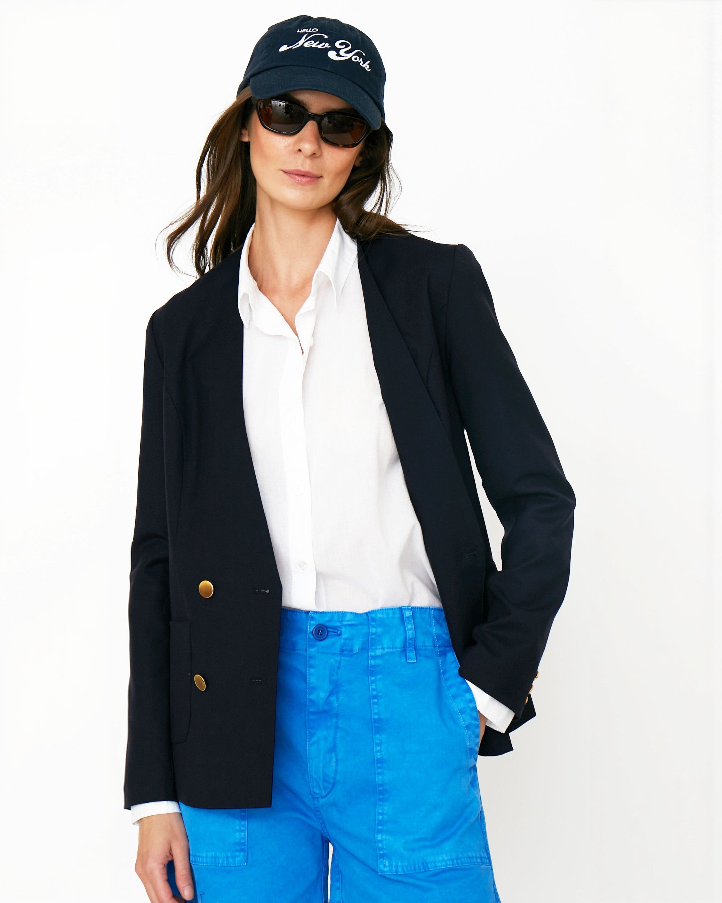The Hello New York Kap - Navy