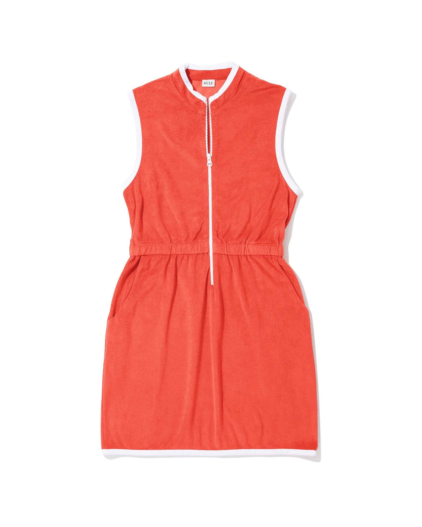 The Terry Dress - Poppy