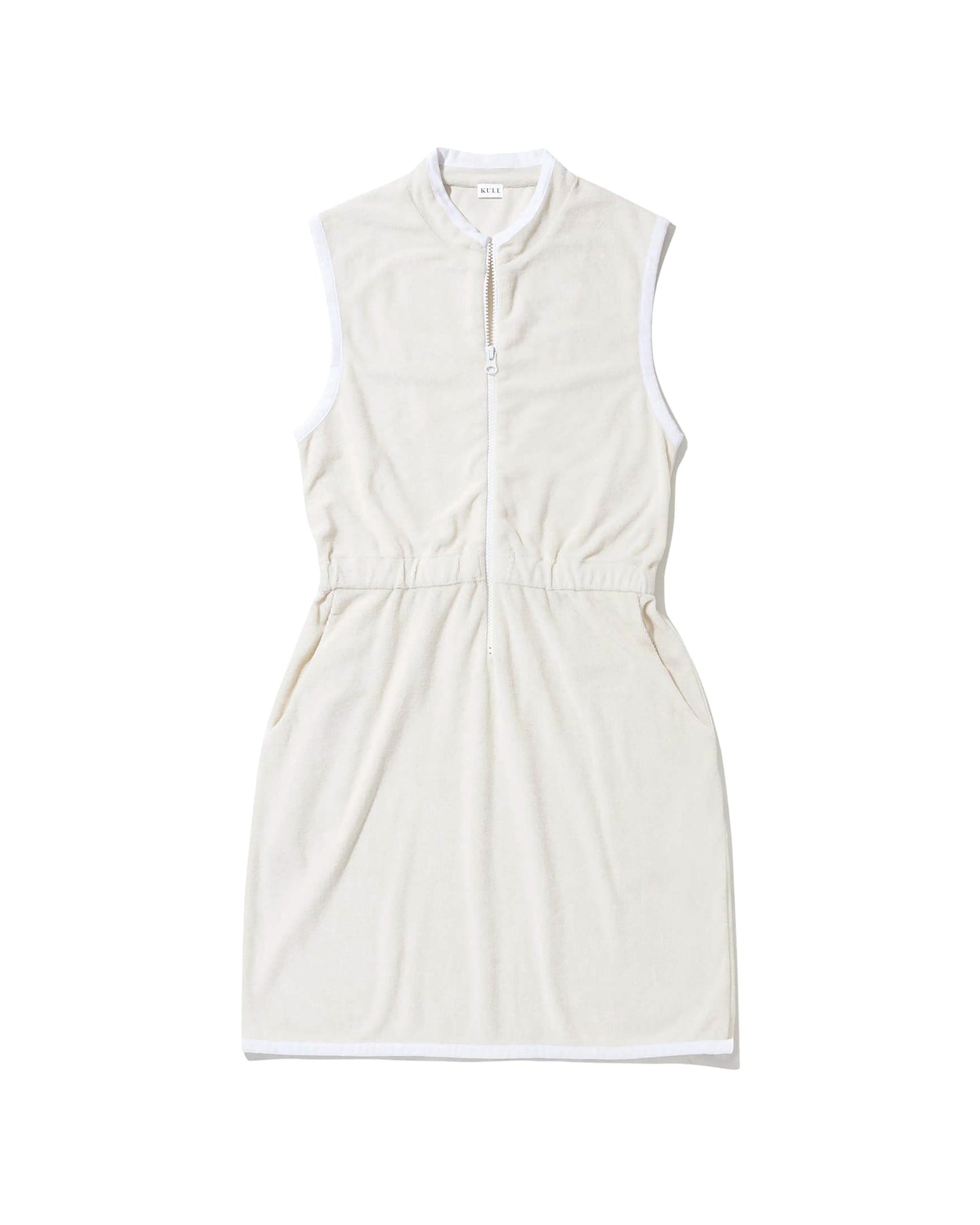 The Terry Dress - Cream