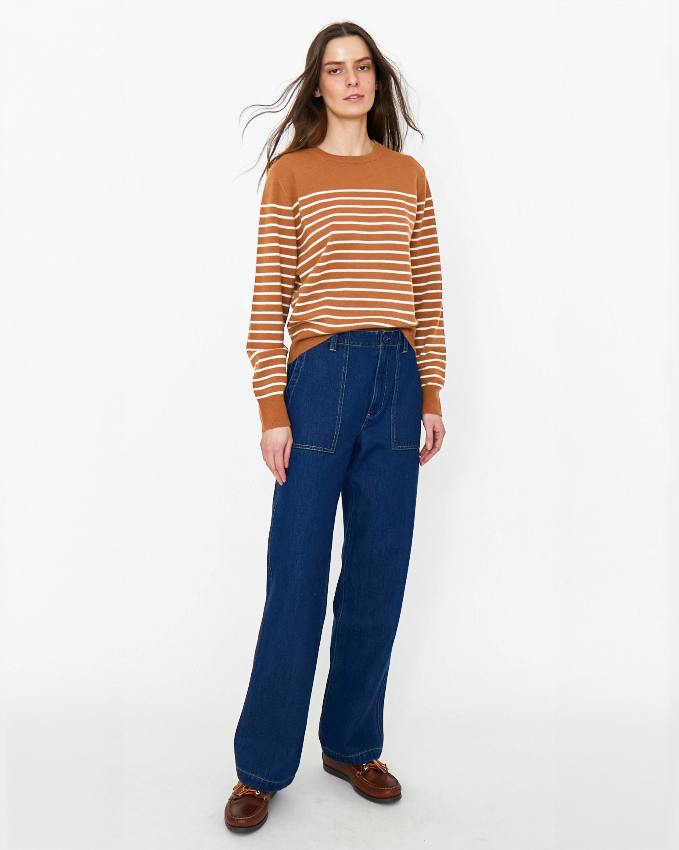 The Denim City Pants - Dark Denim