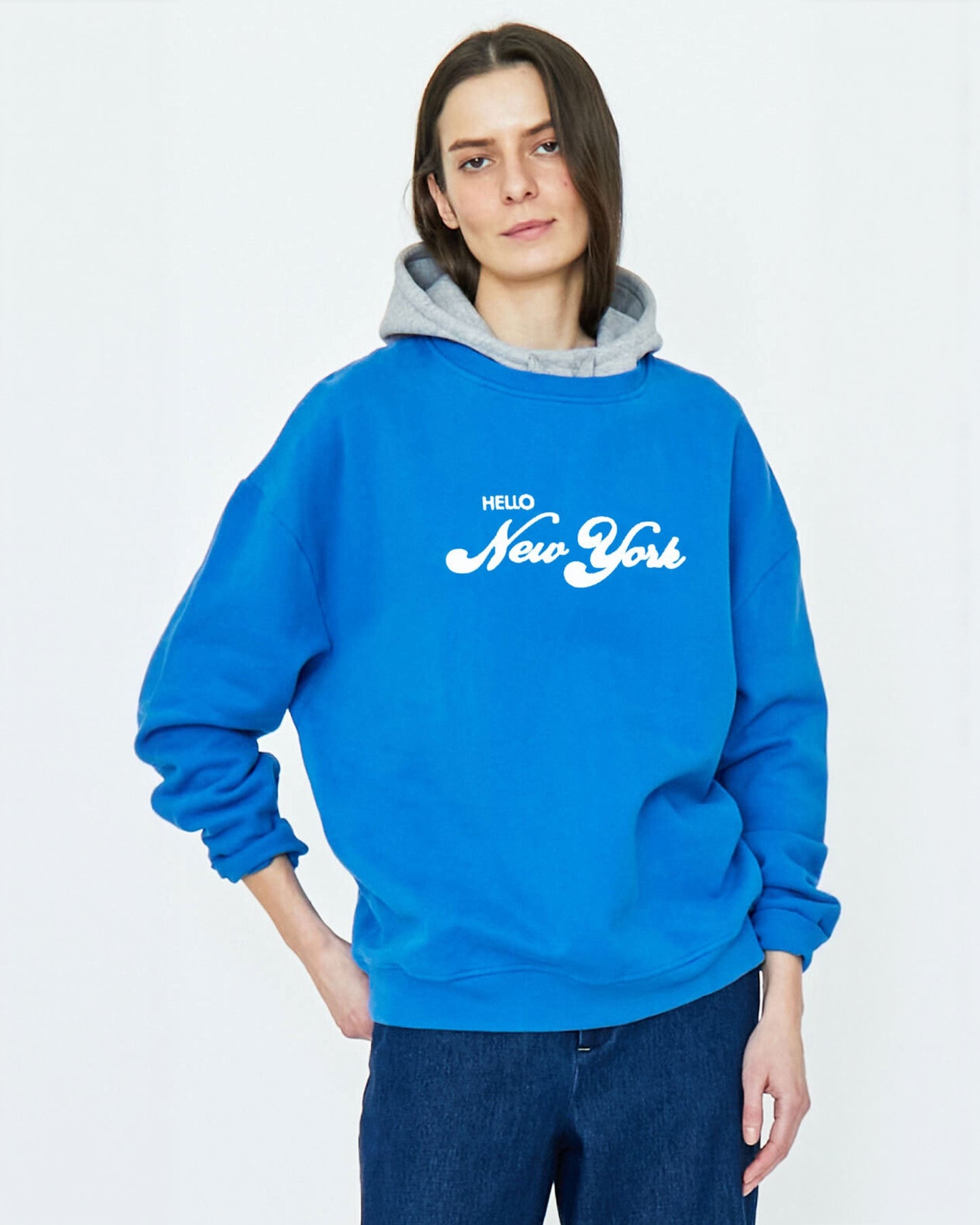 The Hoodie Dickey - Heather Grey