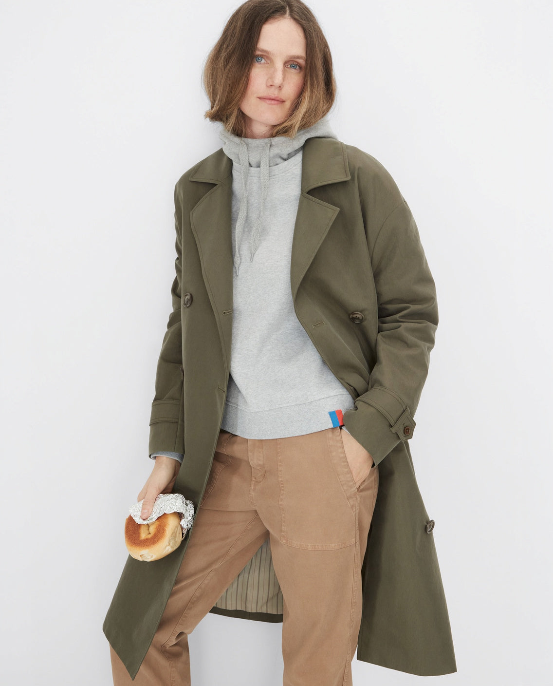 The Hoodie Dickey - Heather Grey