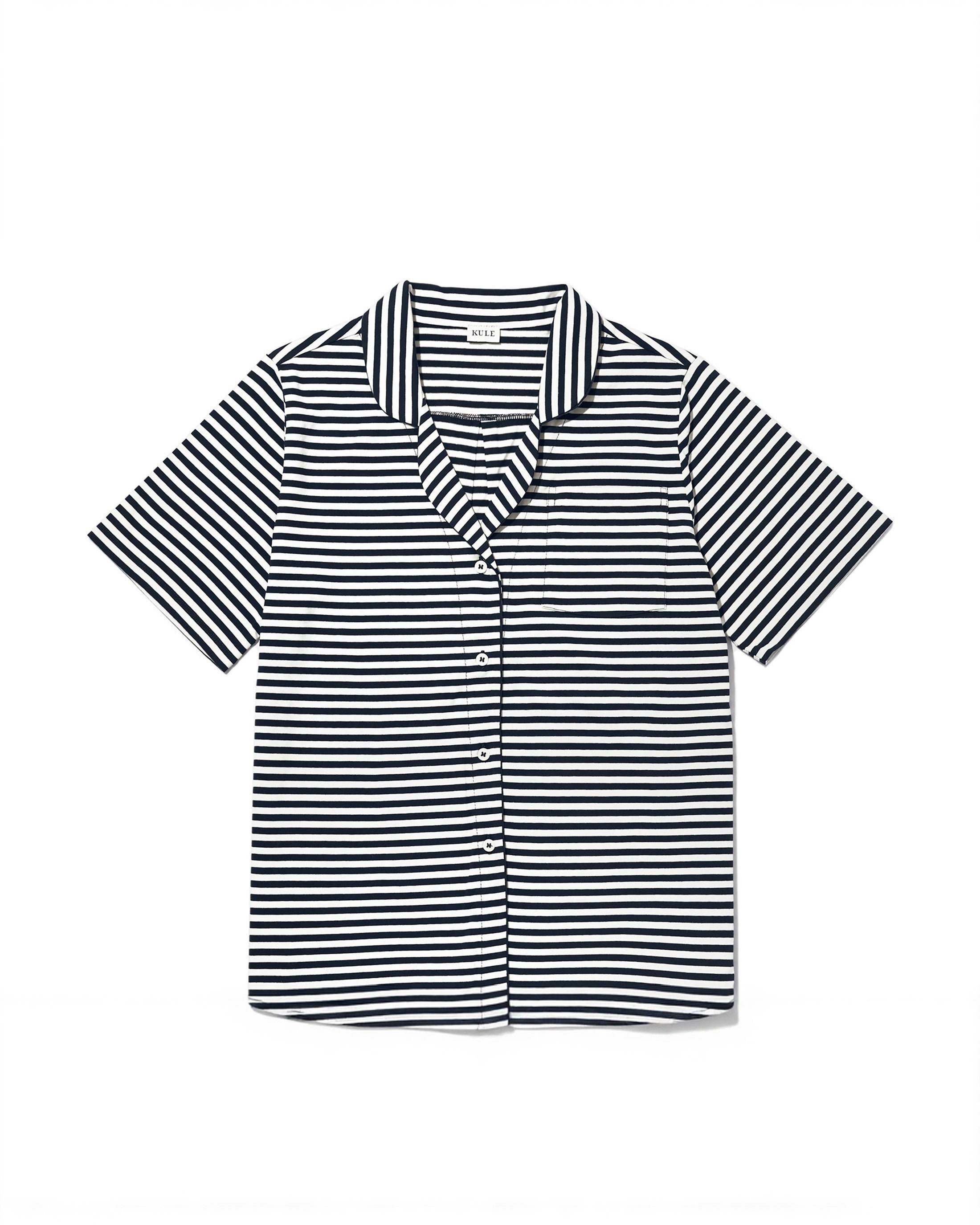 The Short PJ Set - Navy/White