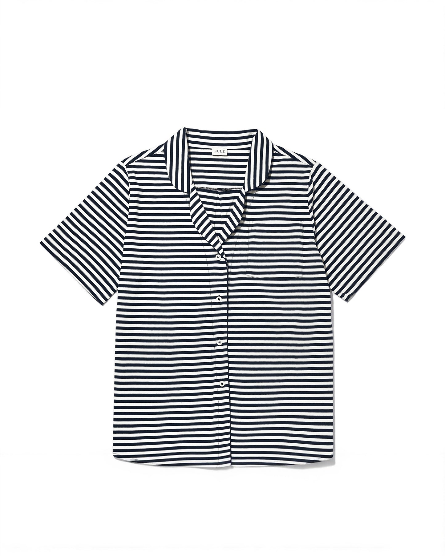 The Short PJ Set - Navy/White