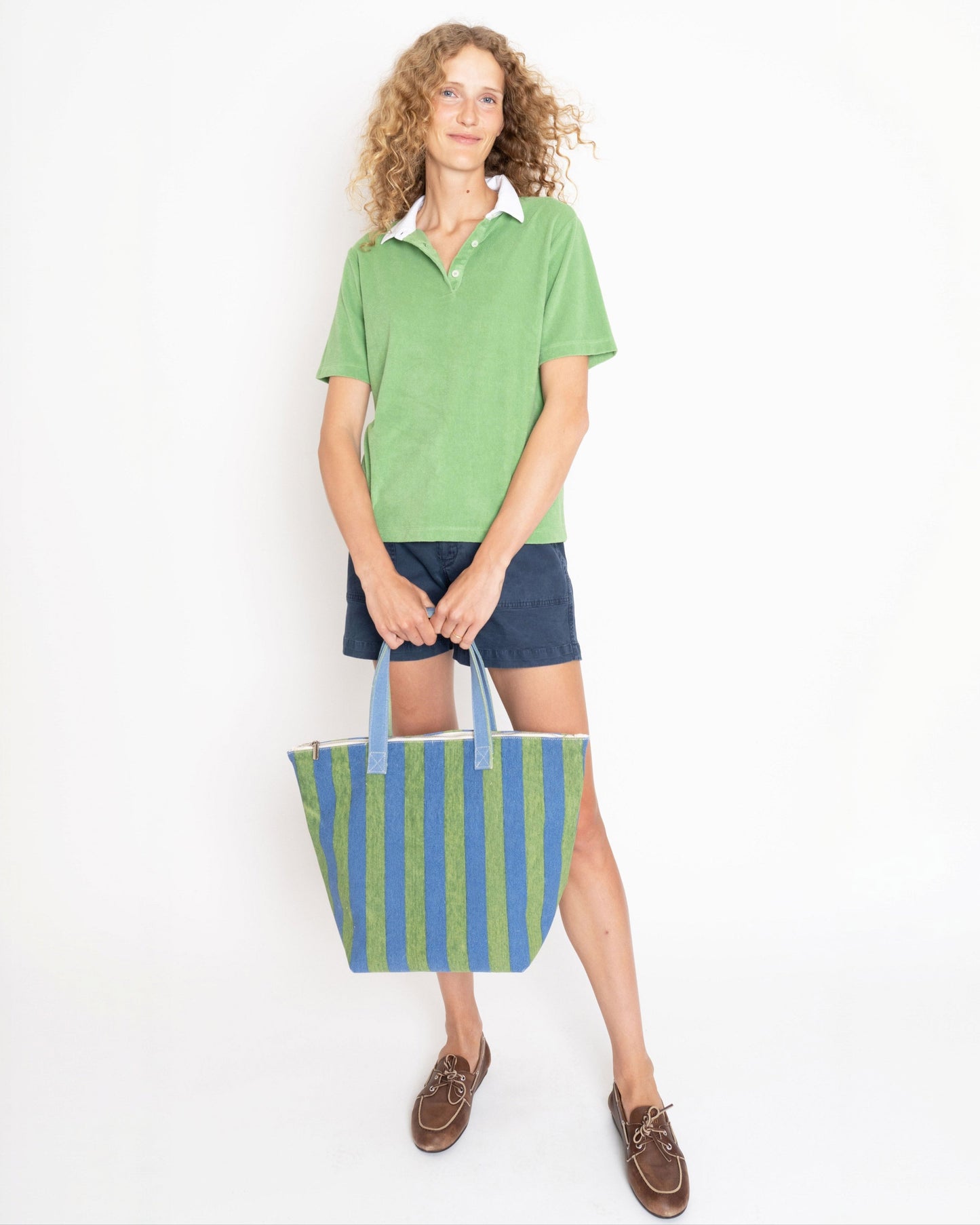 The Terry Polo - Avocado