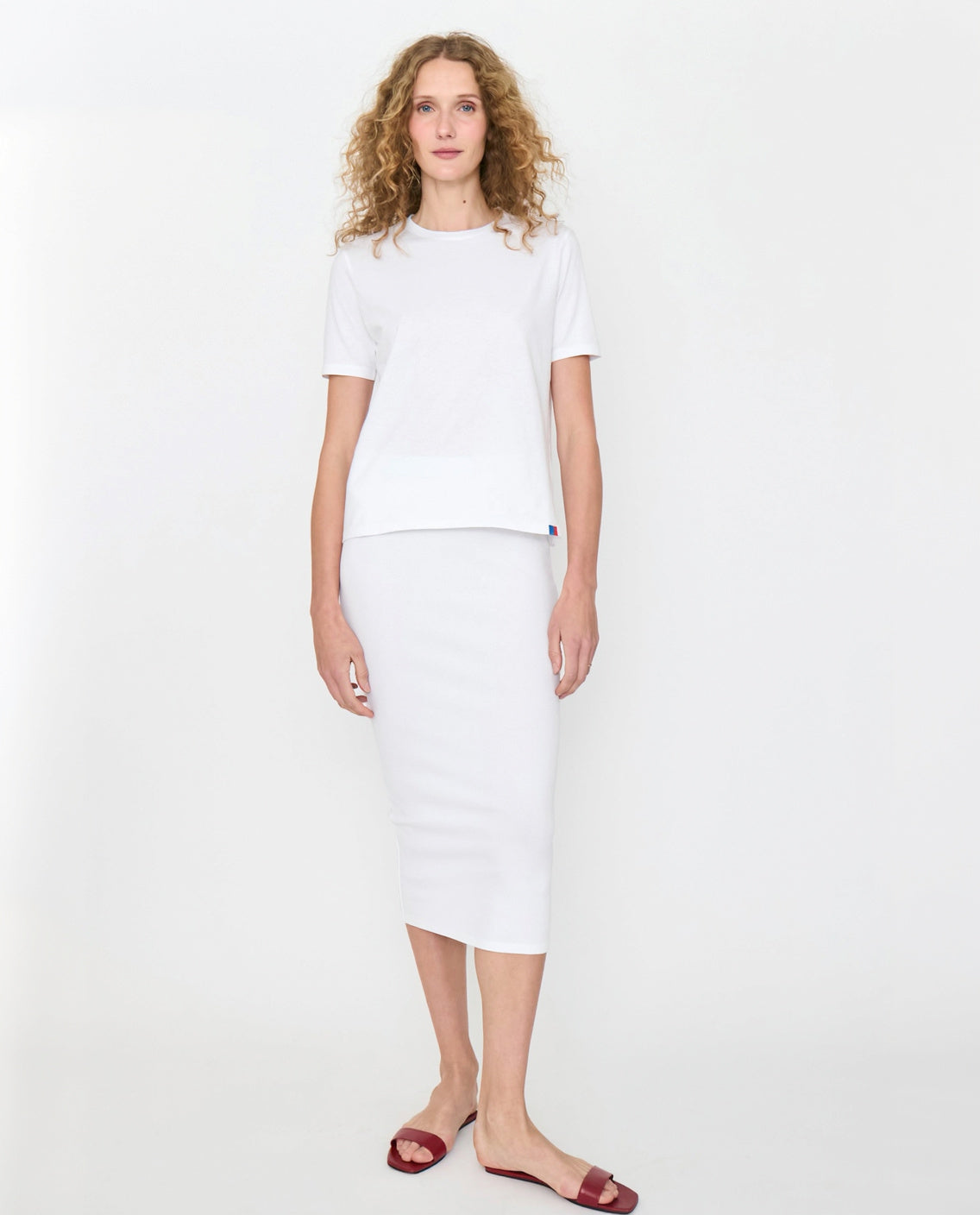 The Ribbed Clem - White