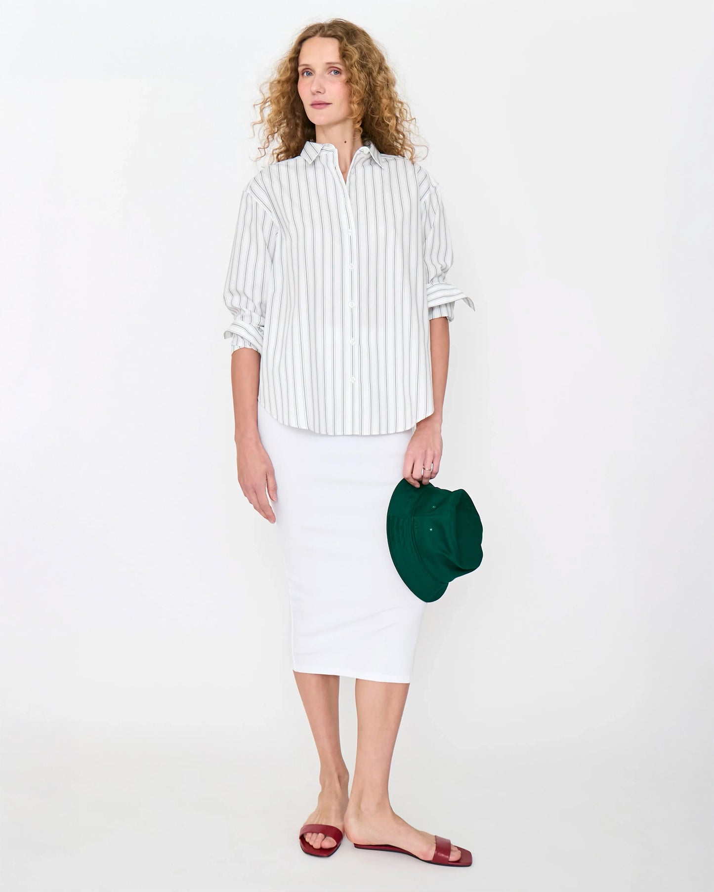 The Ribbed Clem - White