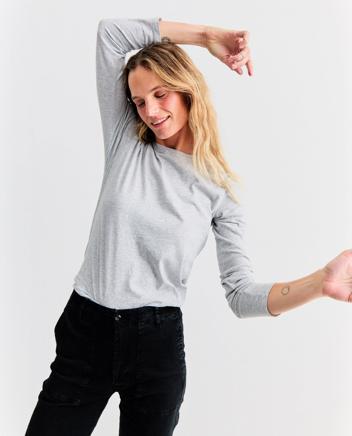 The Modern Long - Heather Grey