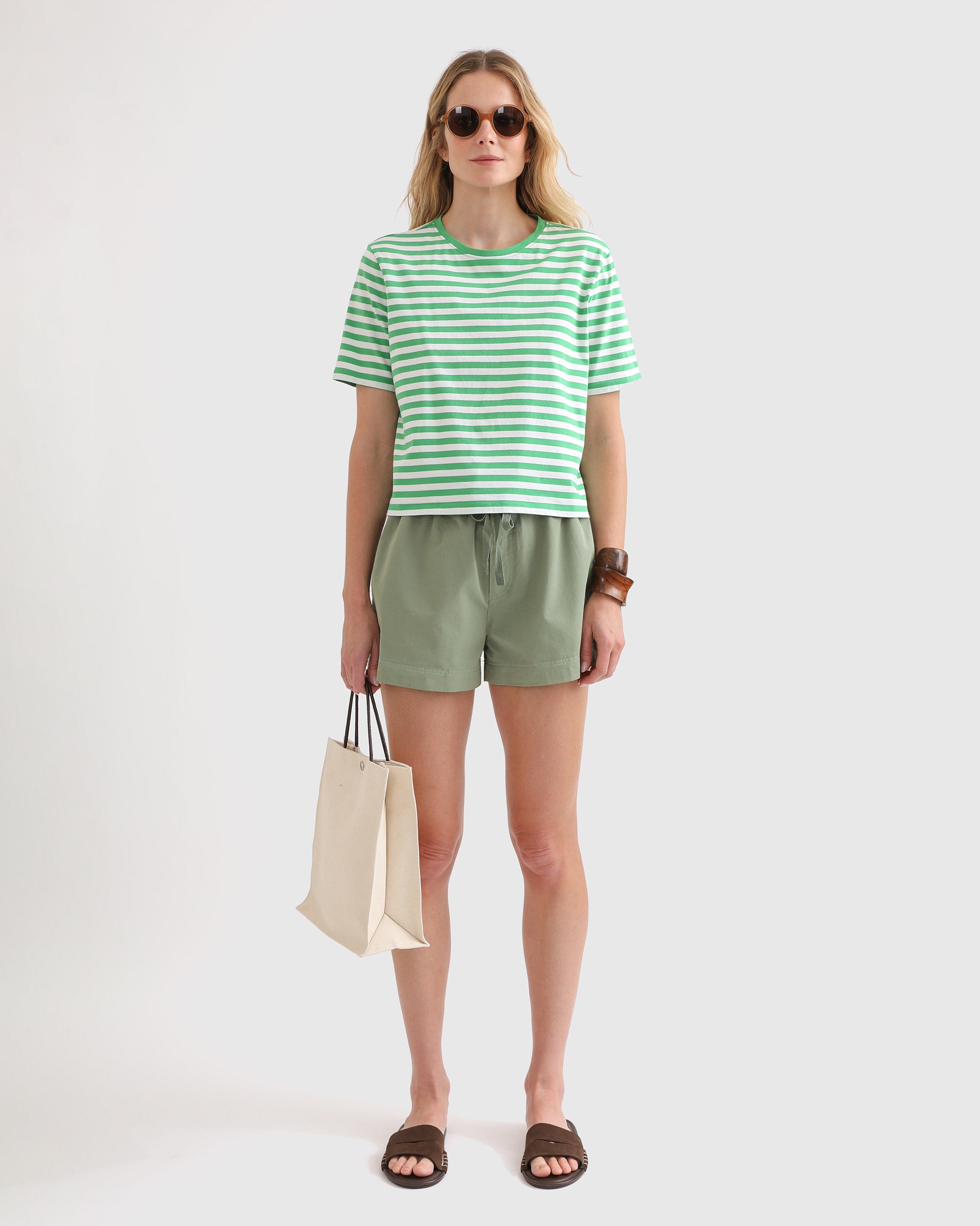 The Brentwood - Green/White