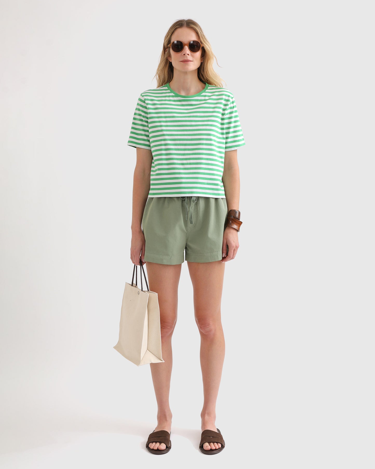 The Brentwood - Green/White