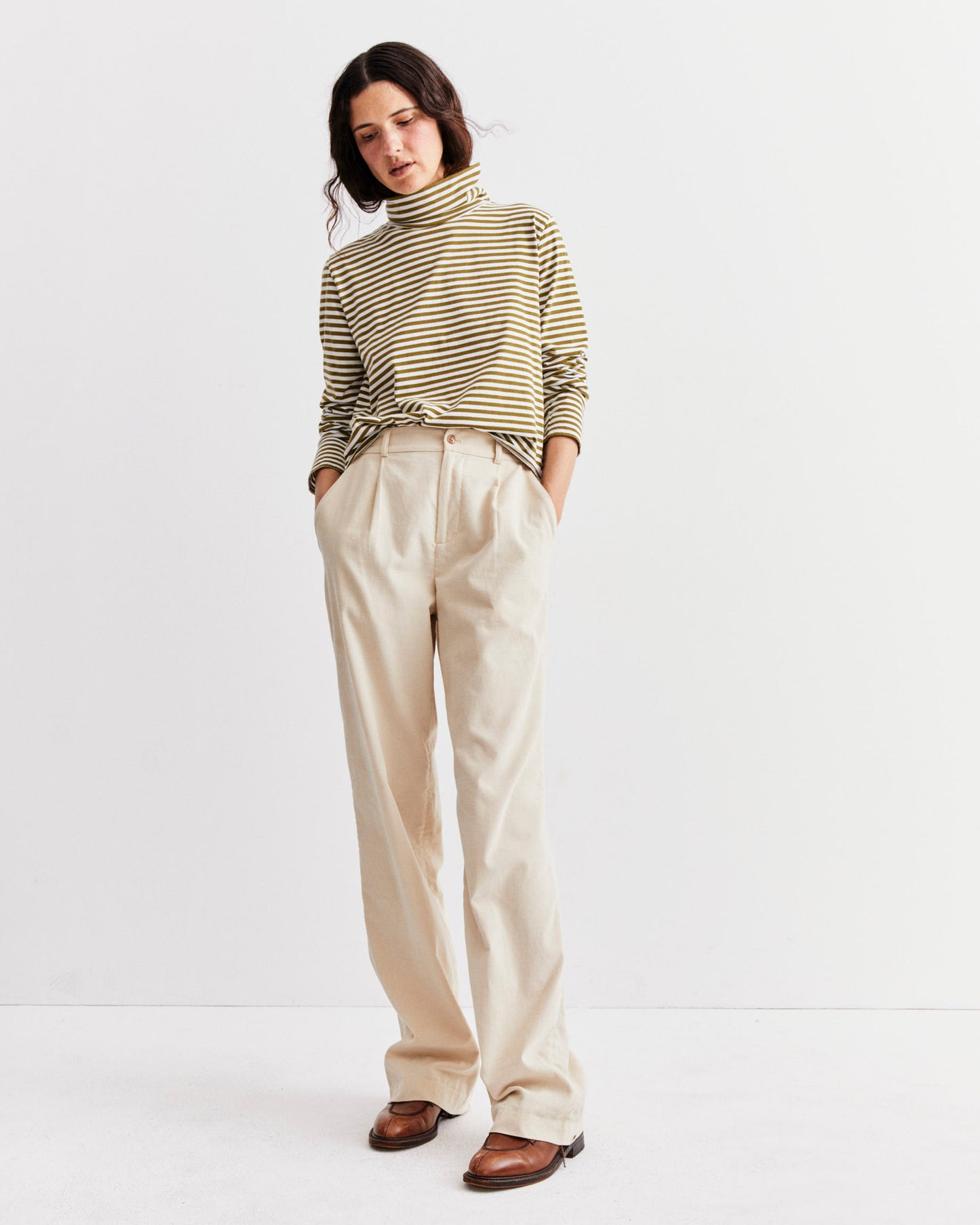 The Corduroy Grable - Parchment