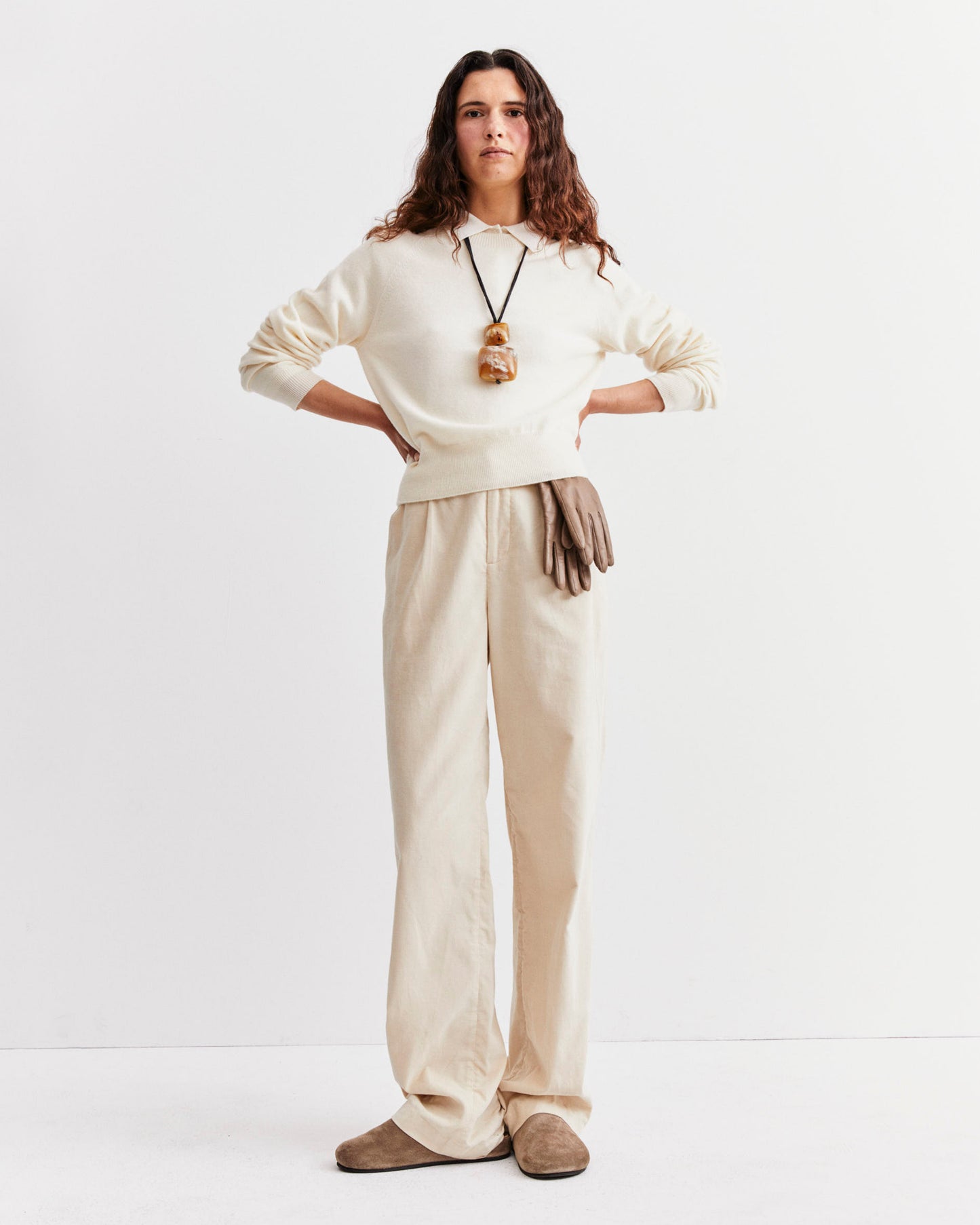 The Corduroy Grable - Parchment