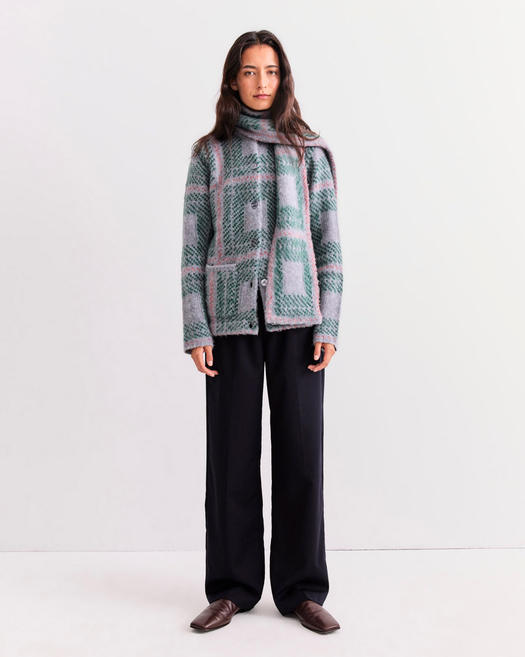 The Egon - Grey Plaid