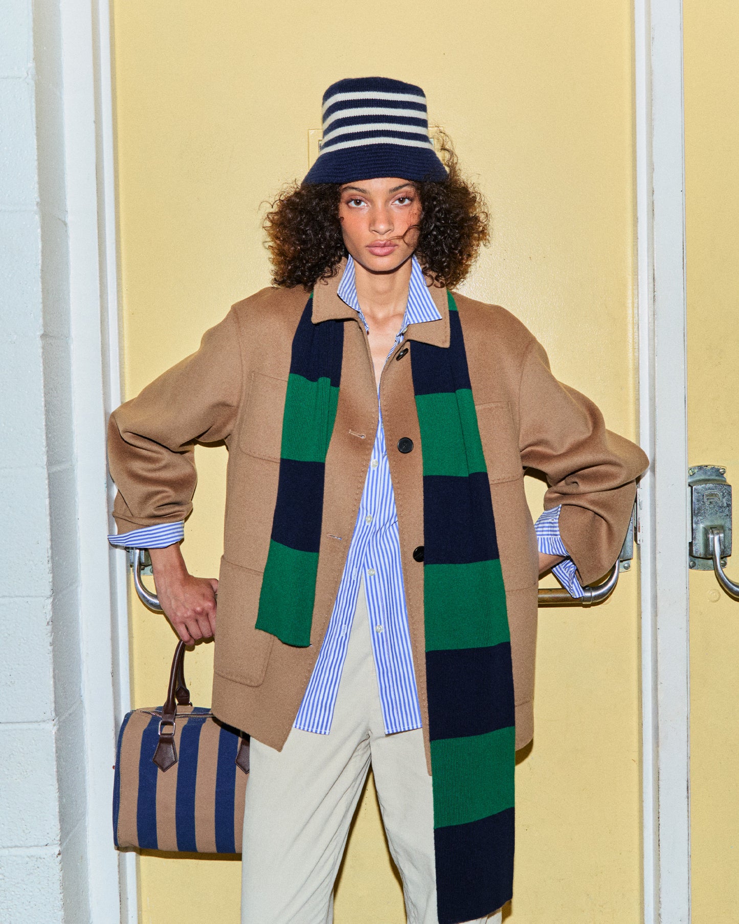 The Jed - Navy/Cream