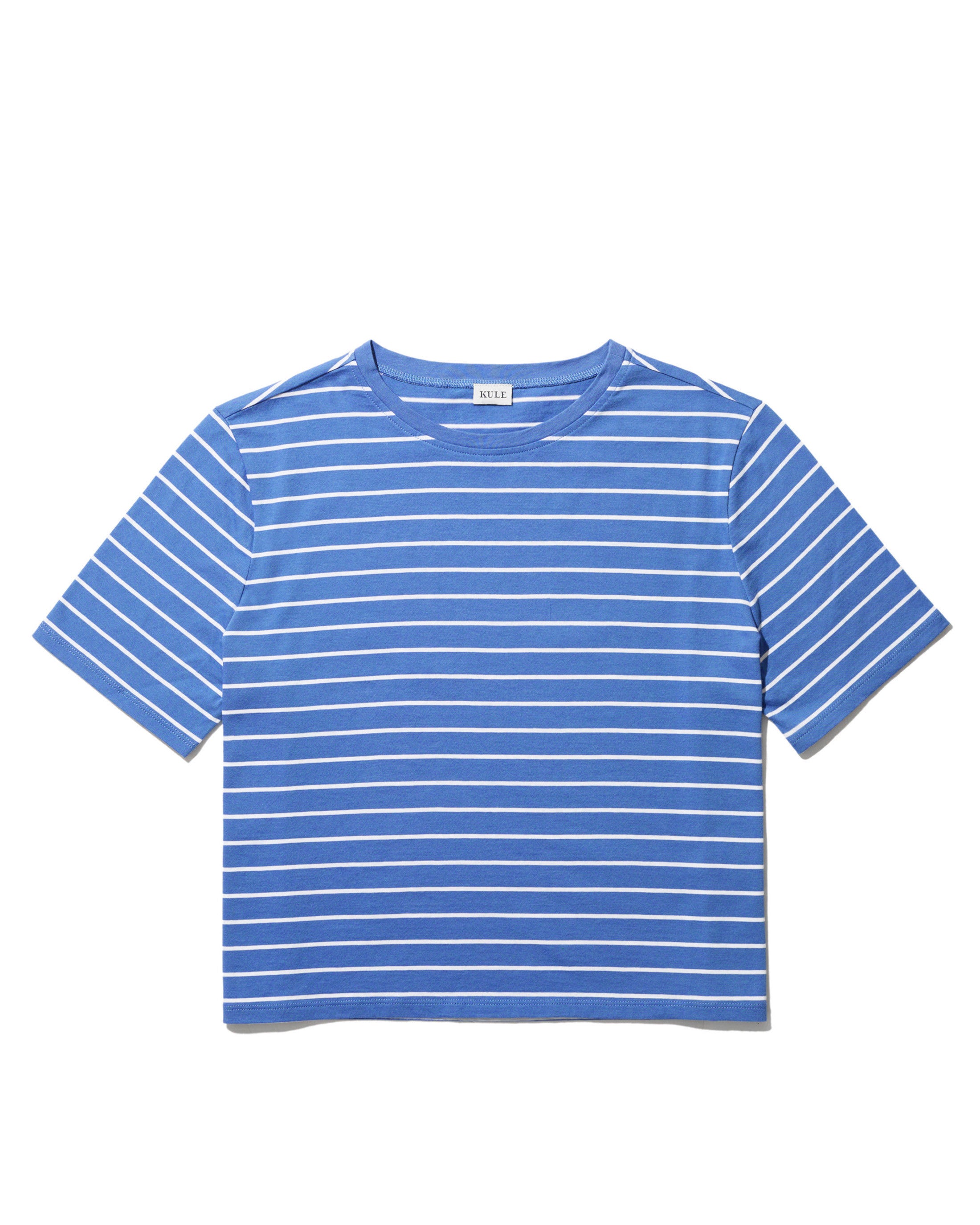The Brentwood - Denim/White Pinstripe