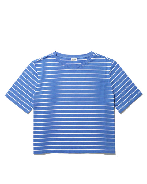 The Brentwood - Denim/White Pinstripe