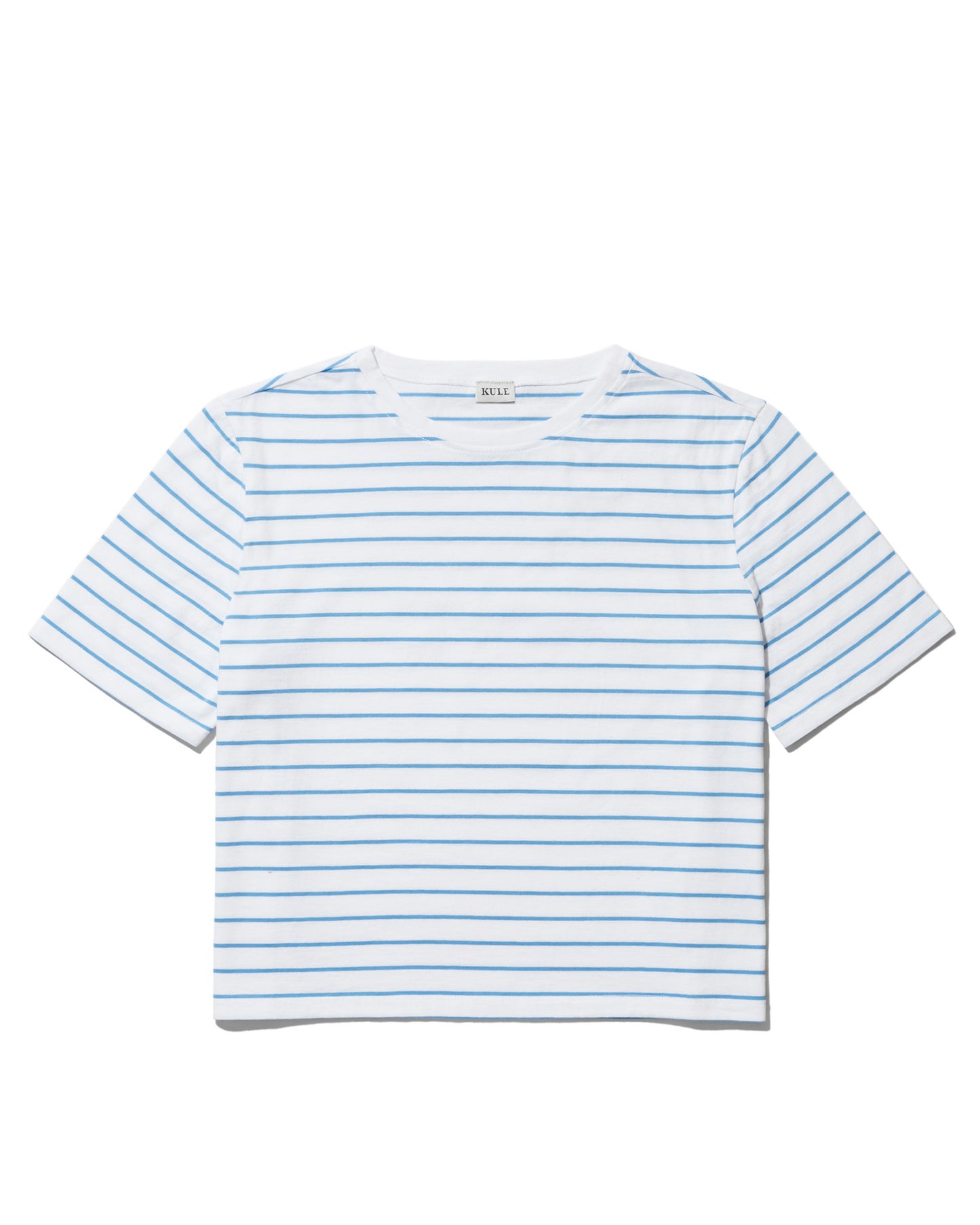 The Brentwood - White/Azzuro Pinstripe