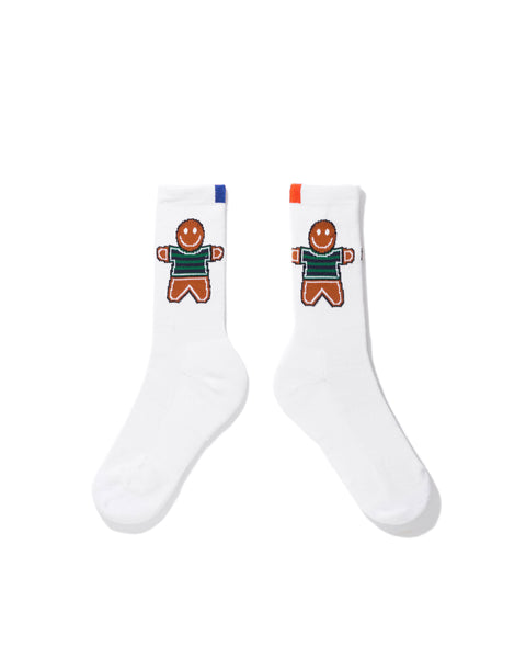 The Women's Gingerbread Sock - White