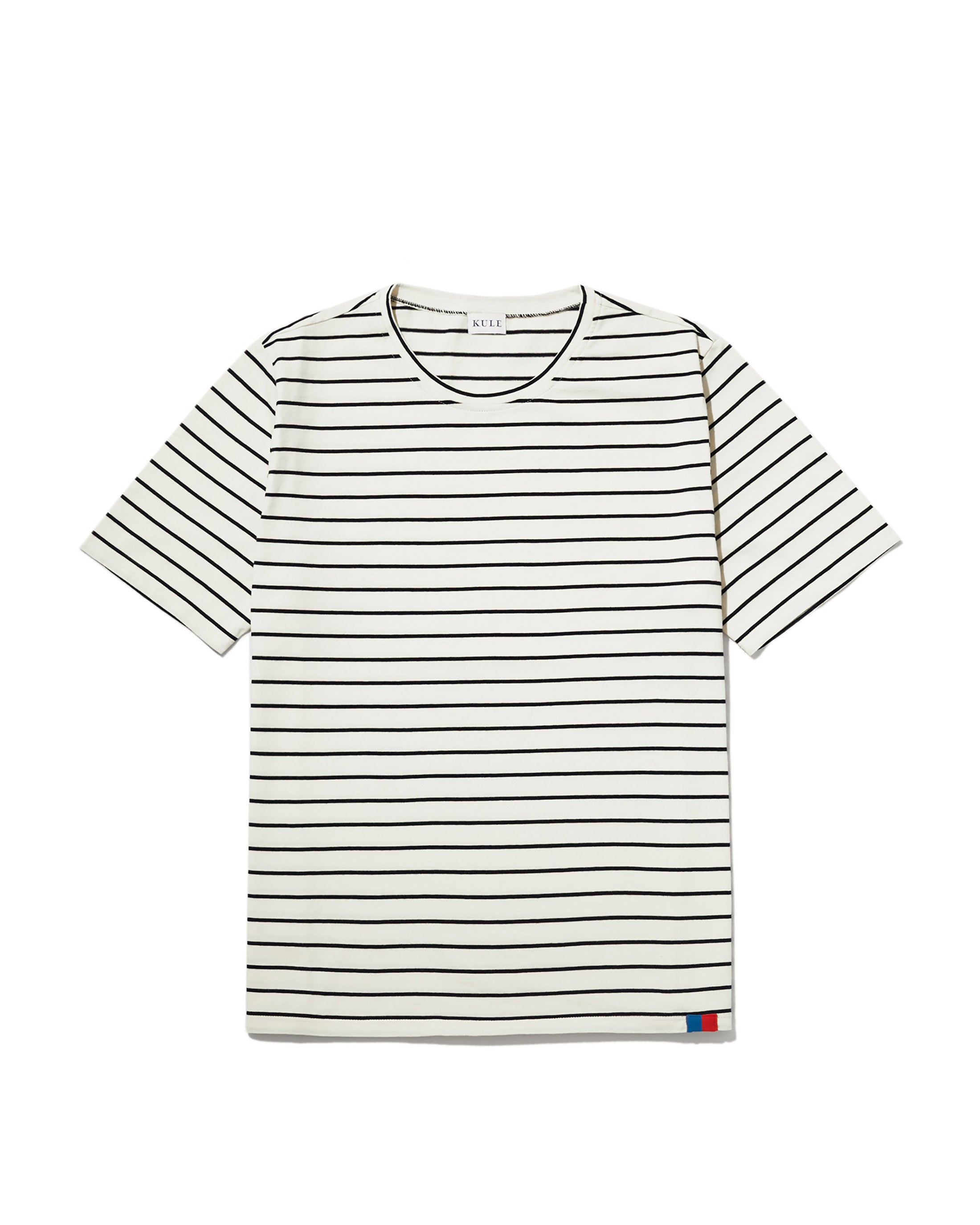 The Modern - Cream/Navy Pinstripe