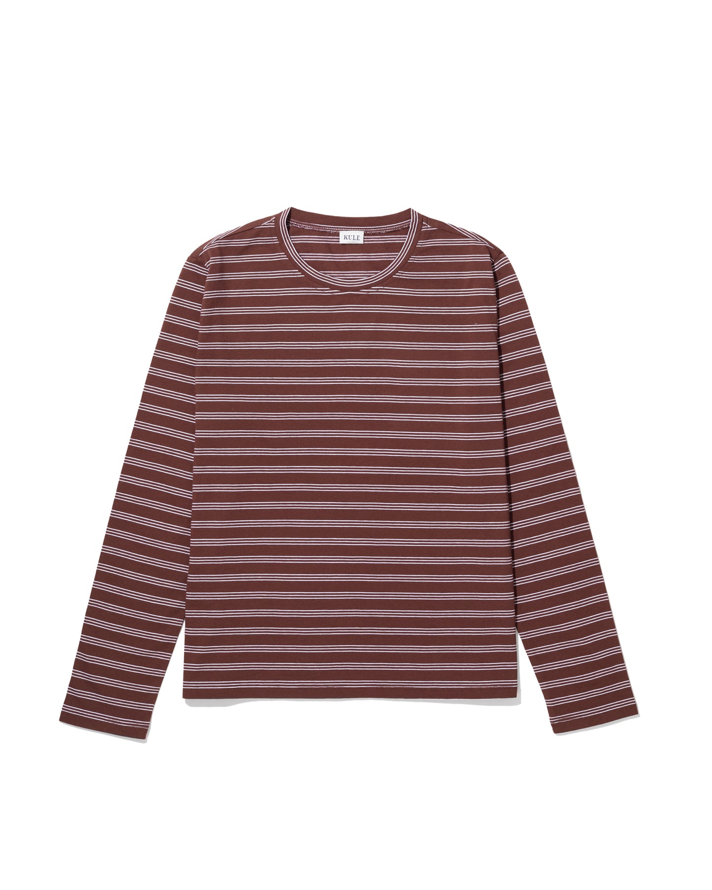 The Modern Long - Brown/White Mixed Stripe