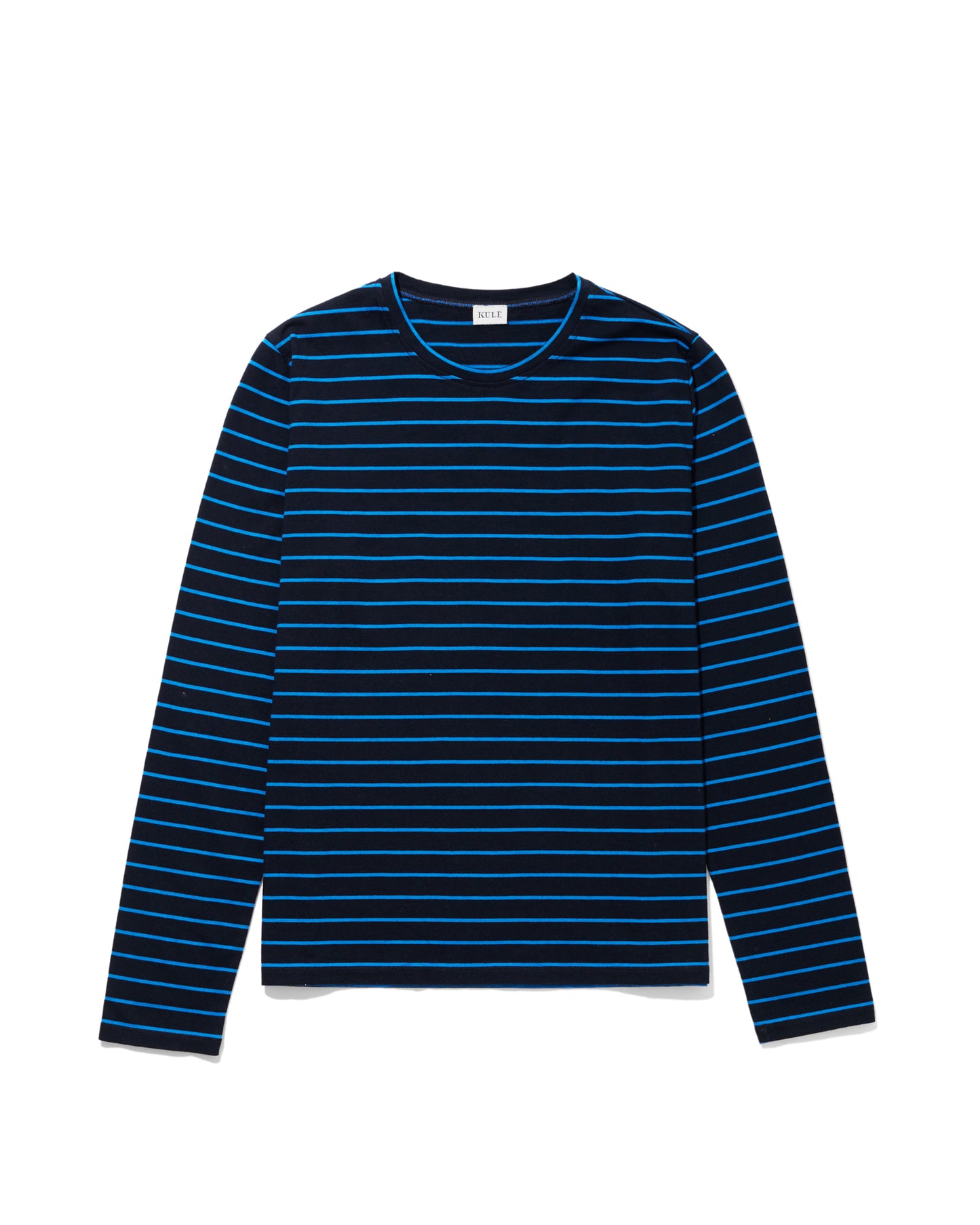 The Modern Long - Navy/Royal Pinstripe