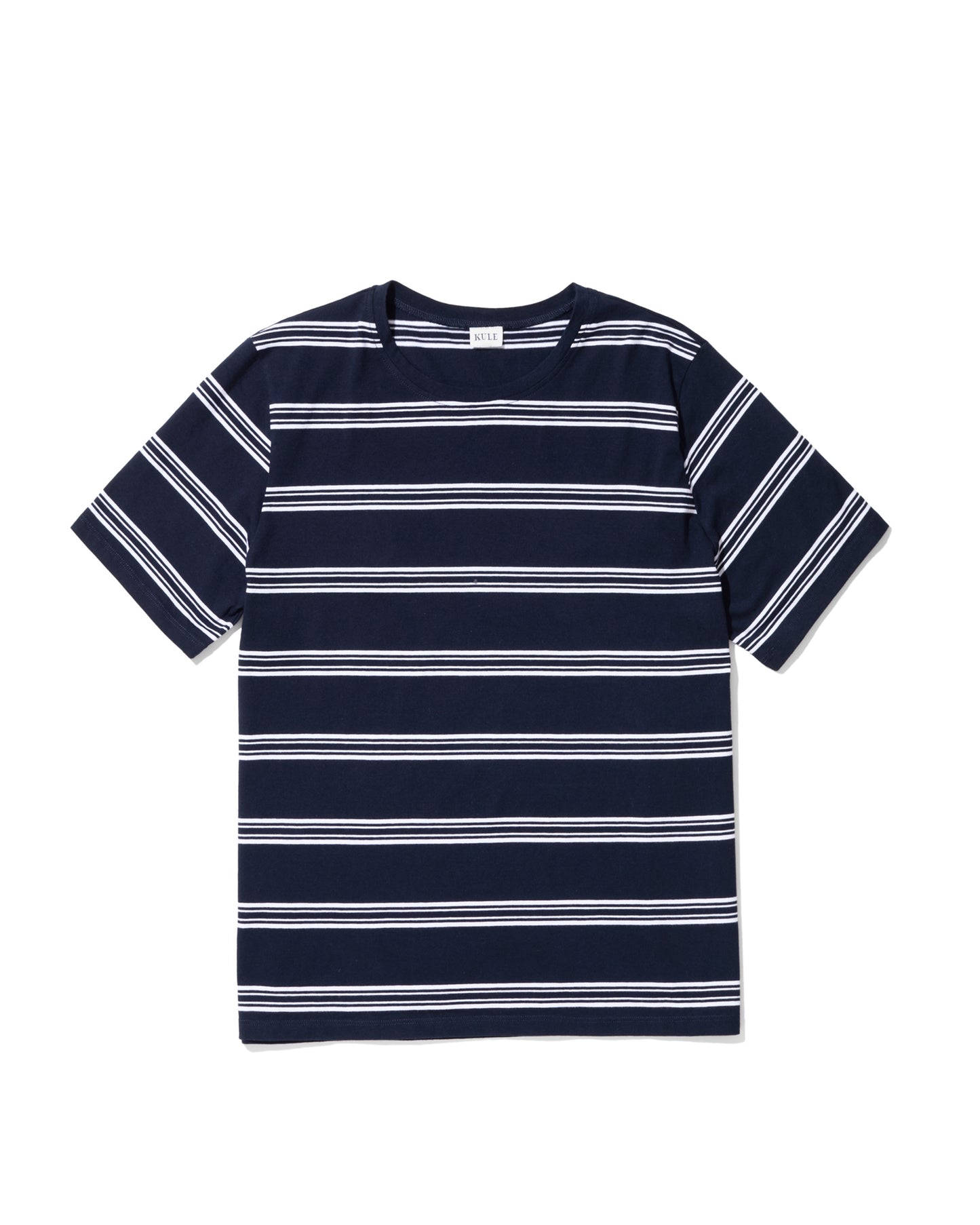 The Modern - Navy/White Mixed Stripe