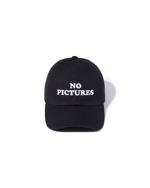 The No Pictures Kap - Black