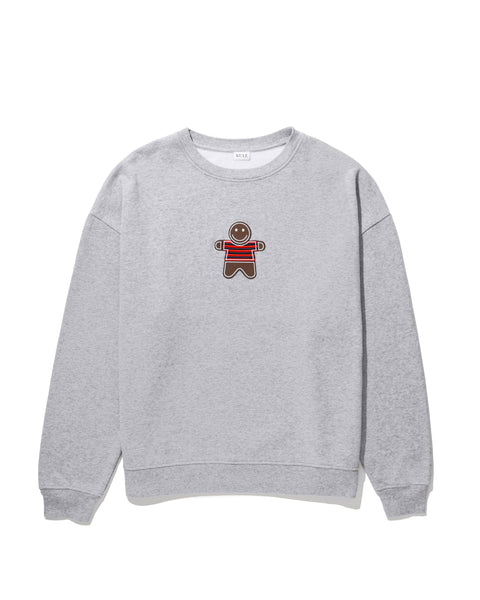 The Oversized Gingerbread Sweatshirt - Heather Grey