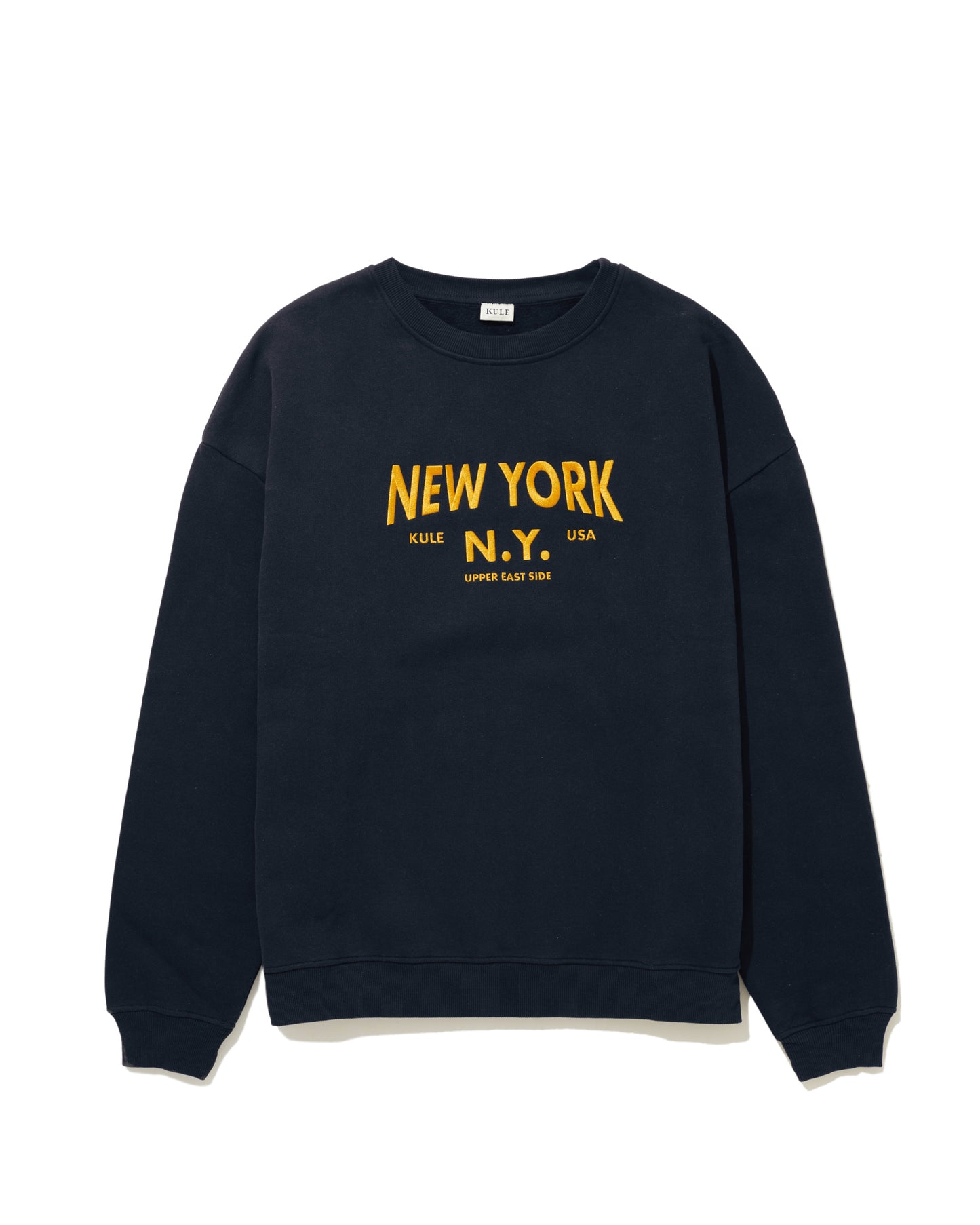 The Oversized New York NY Sweatshirt - Navy