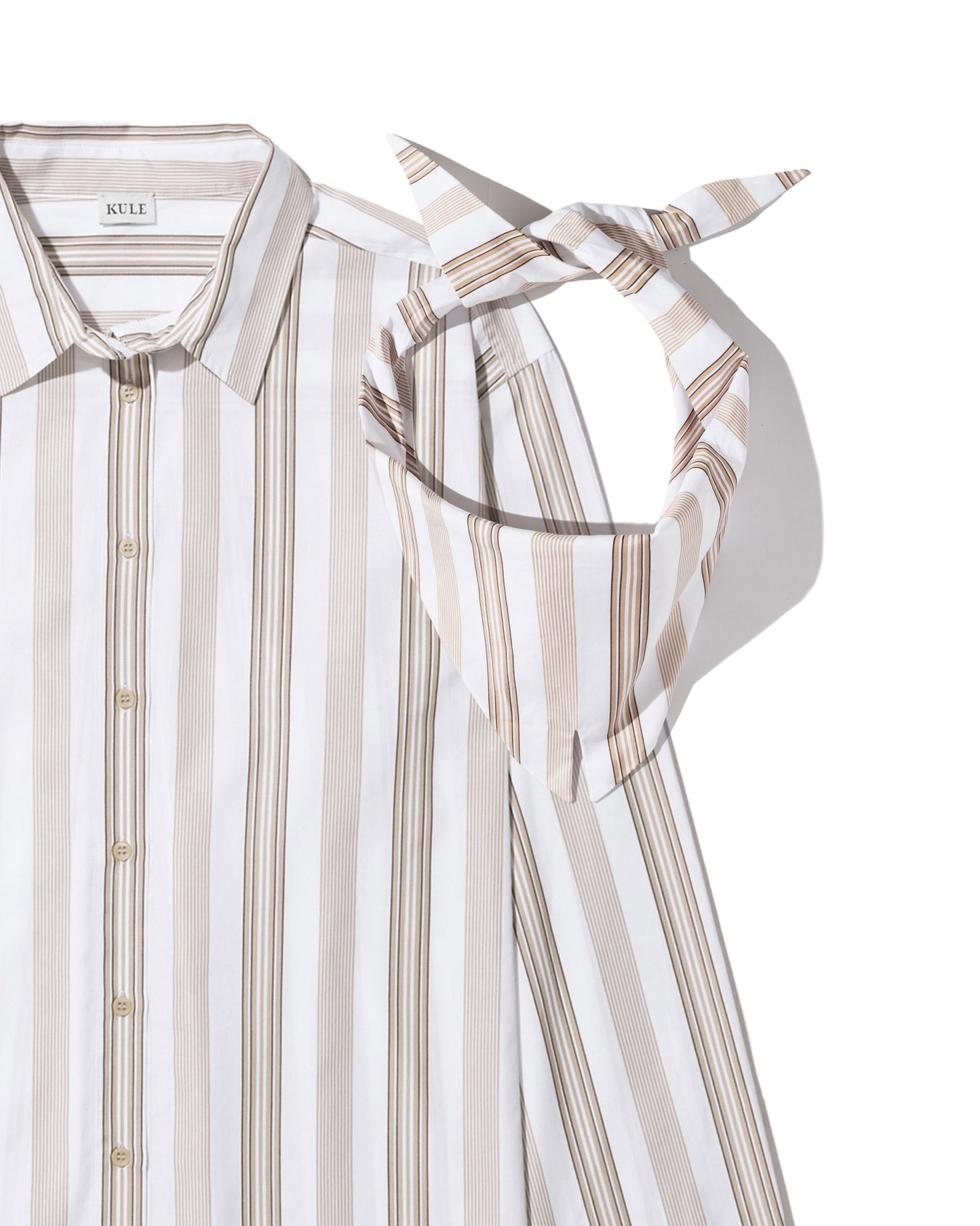 The Shellona - White/Khaki/Brown