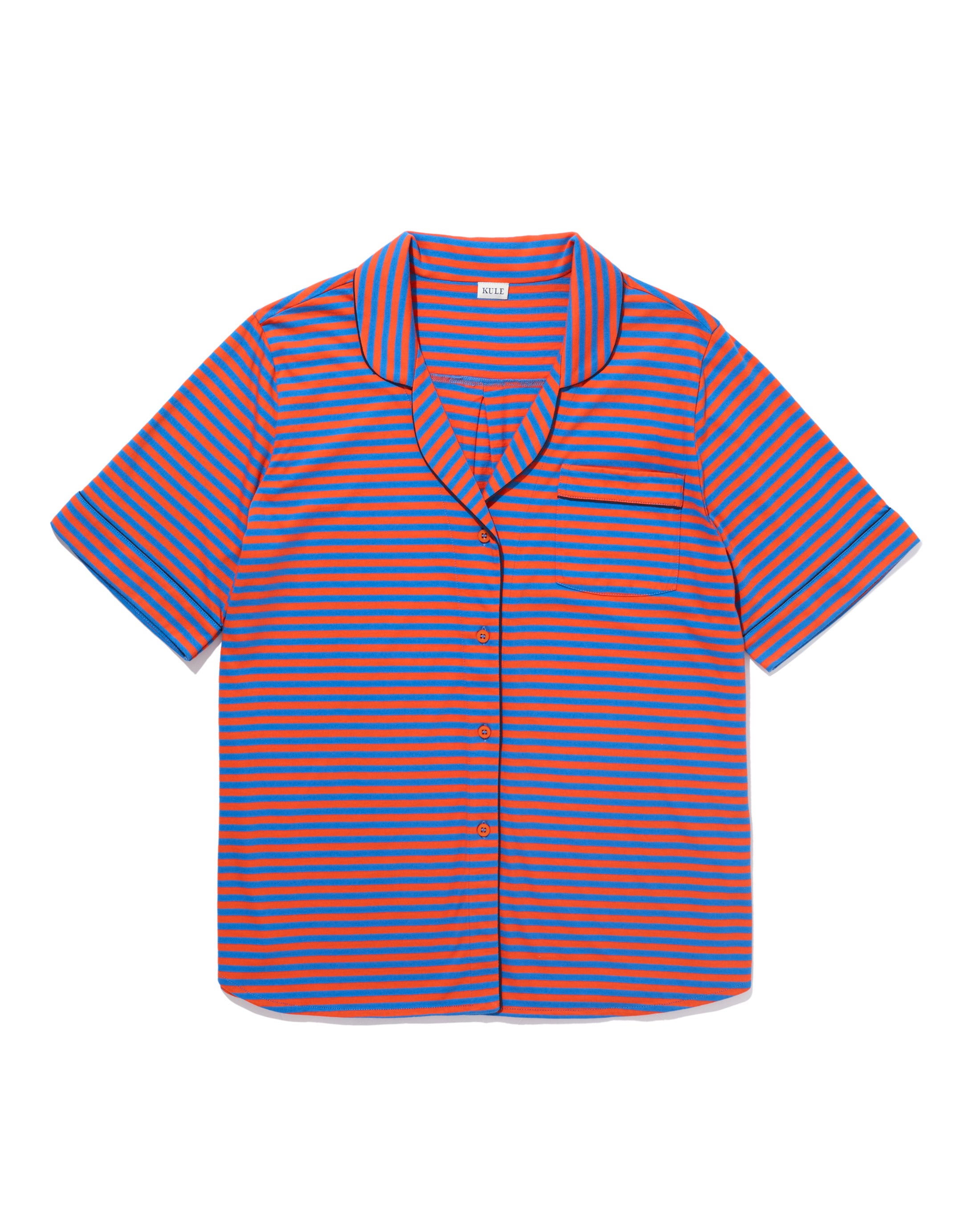 The Short PJ Set - Poppy/Royal