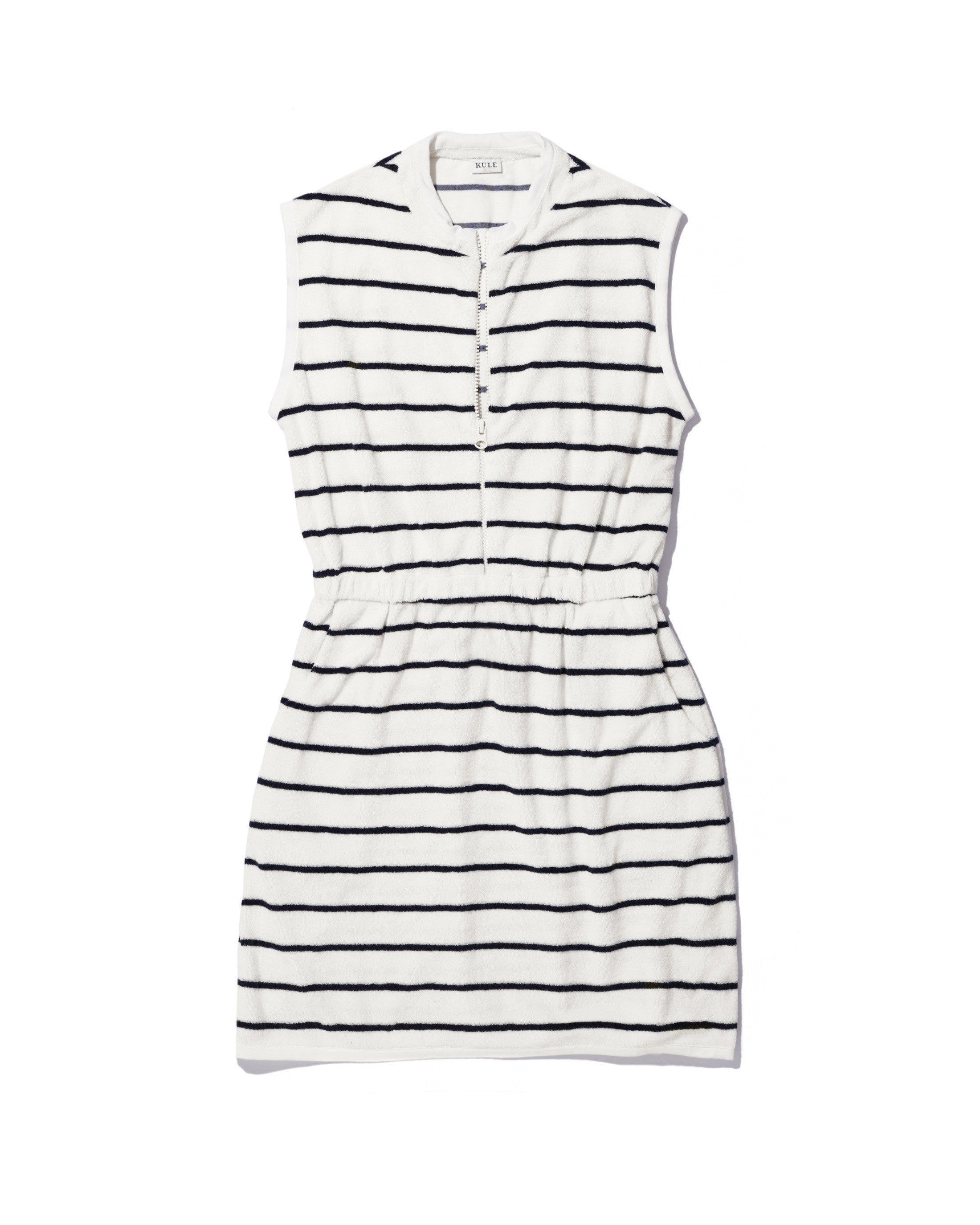 kule shirt dress KULE - The Terry Dress - Navy