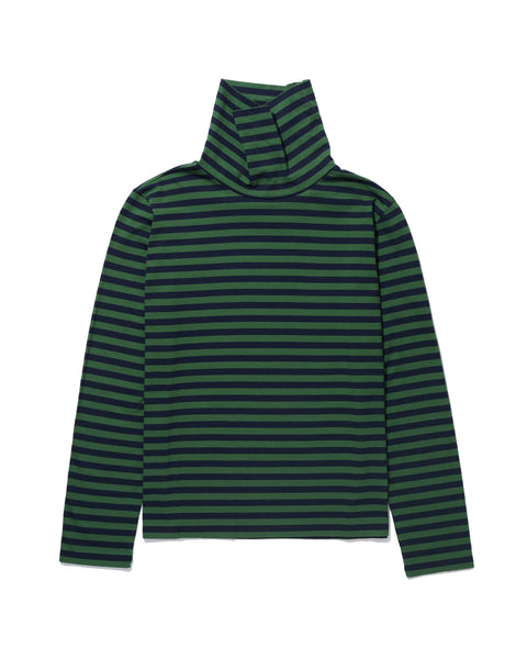 The Turtleneck - Navy/Green