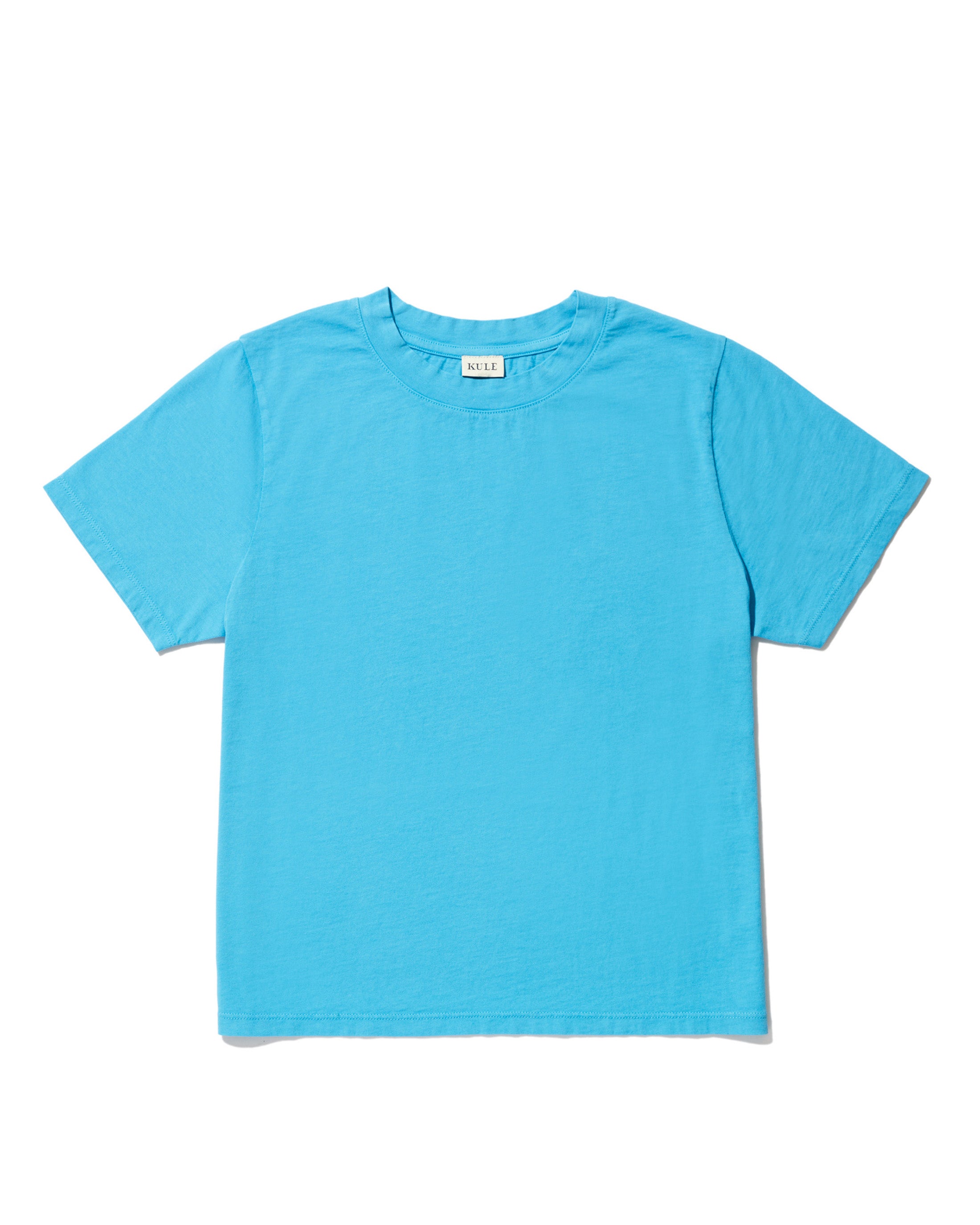 The Pocketless Wynn Baby Tee - Mediterranean