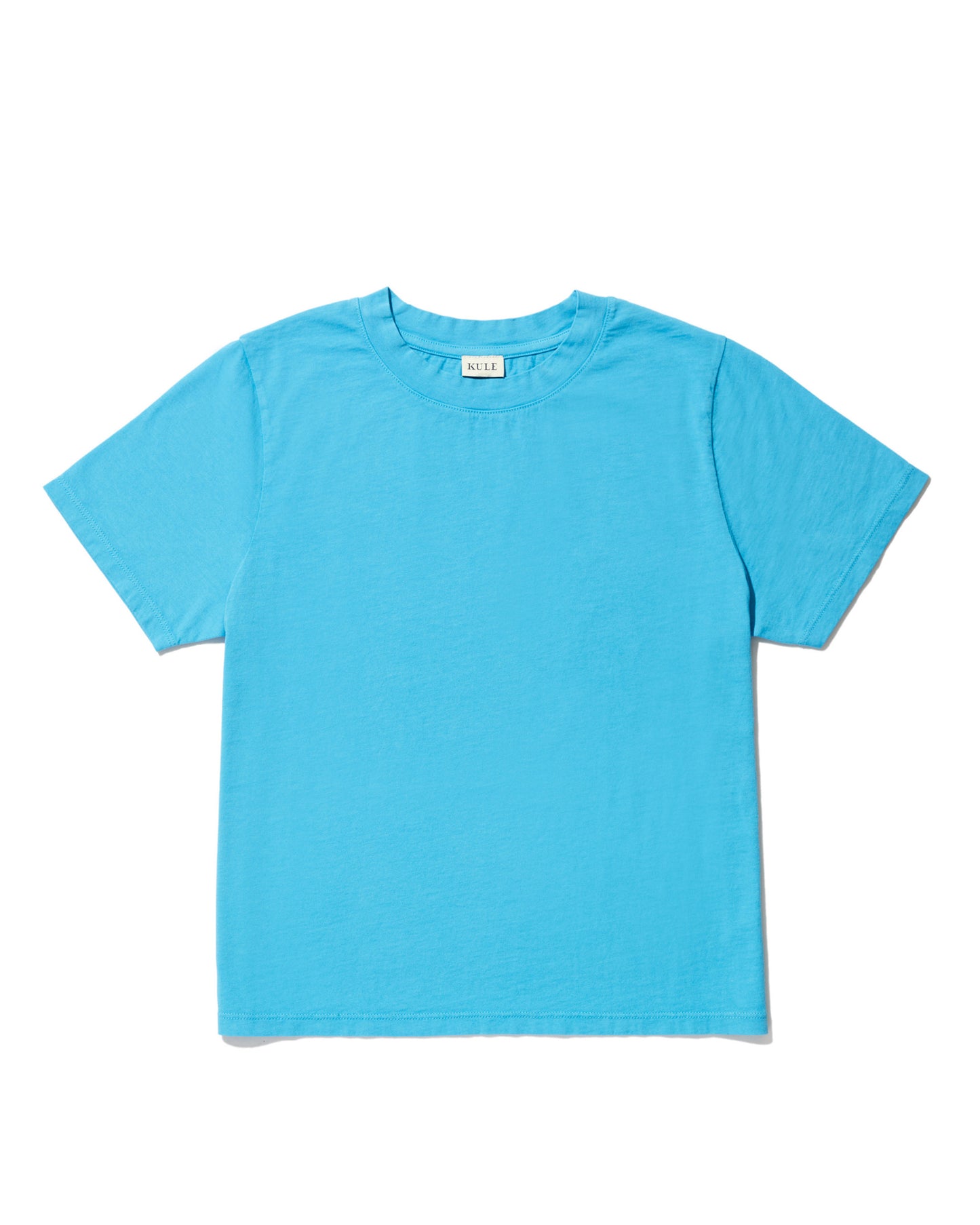 The Pocketless Wynn Baby Tee - Mediterranean